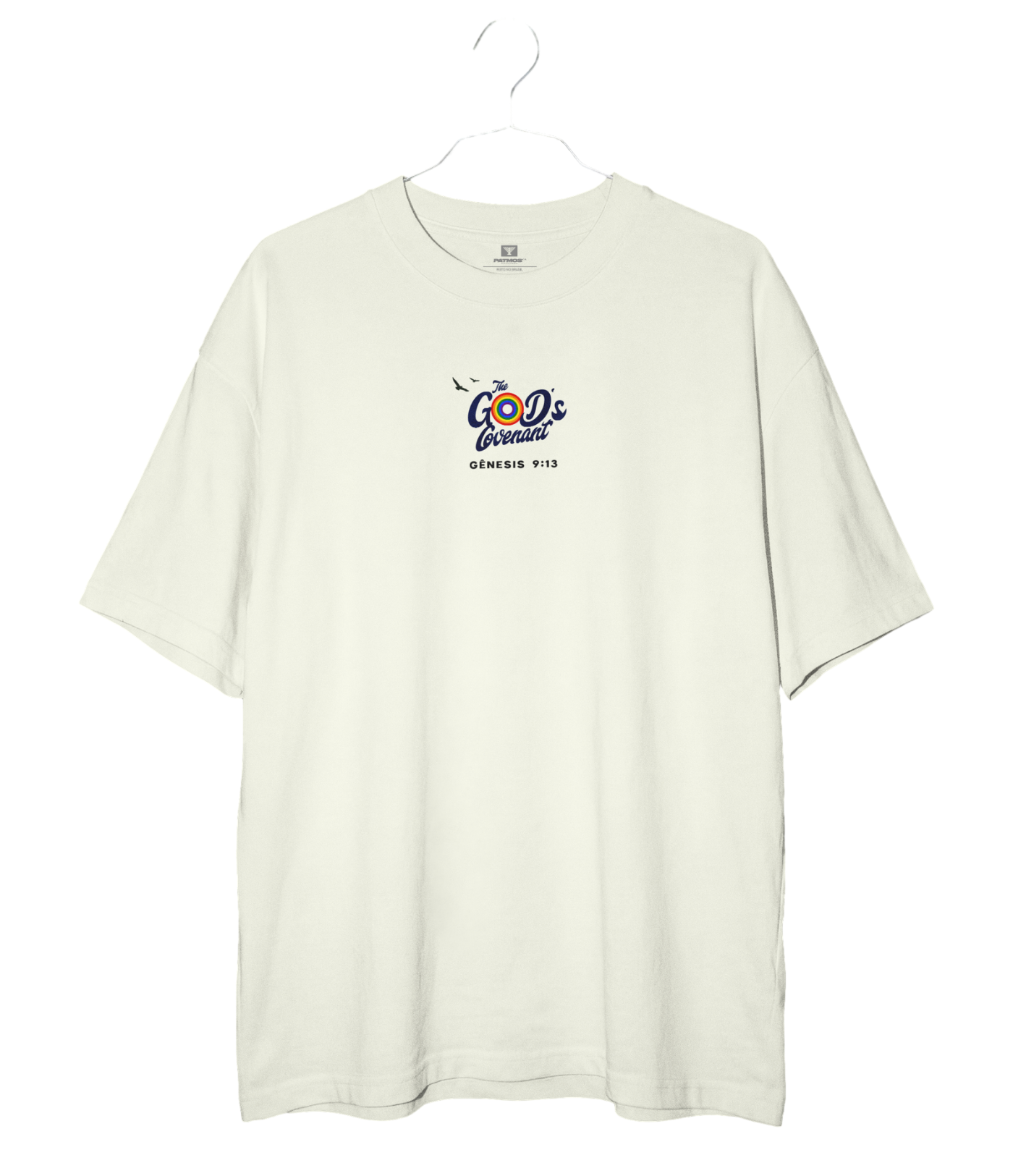 Camiseta Oversized Pesada God's Covenant Patmos Co.