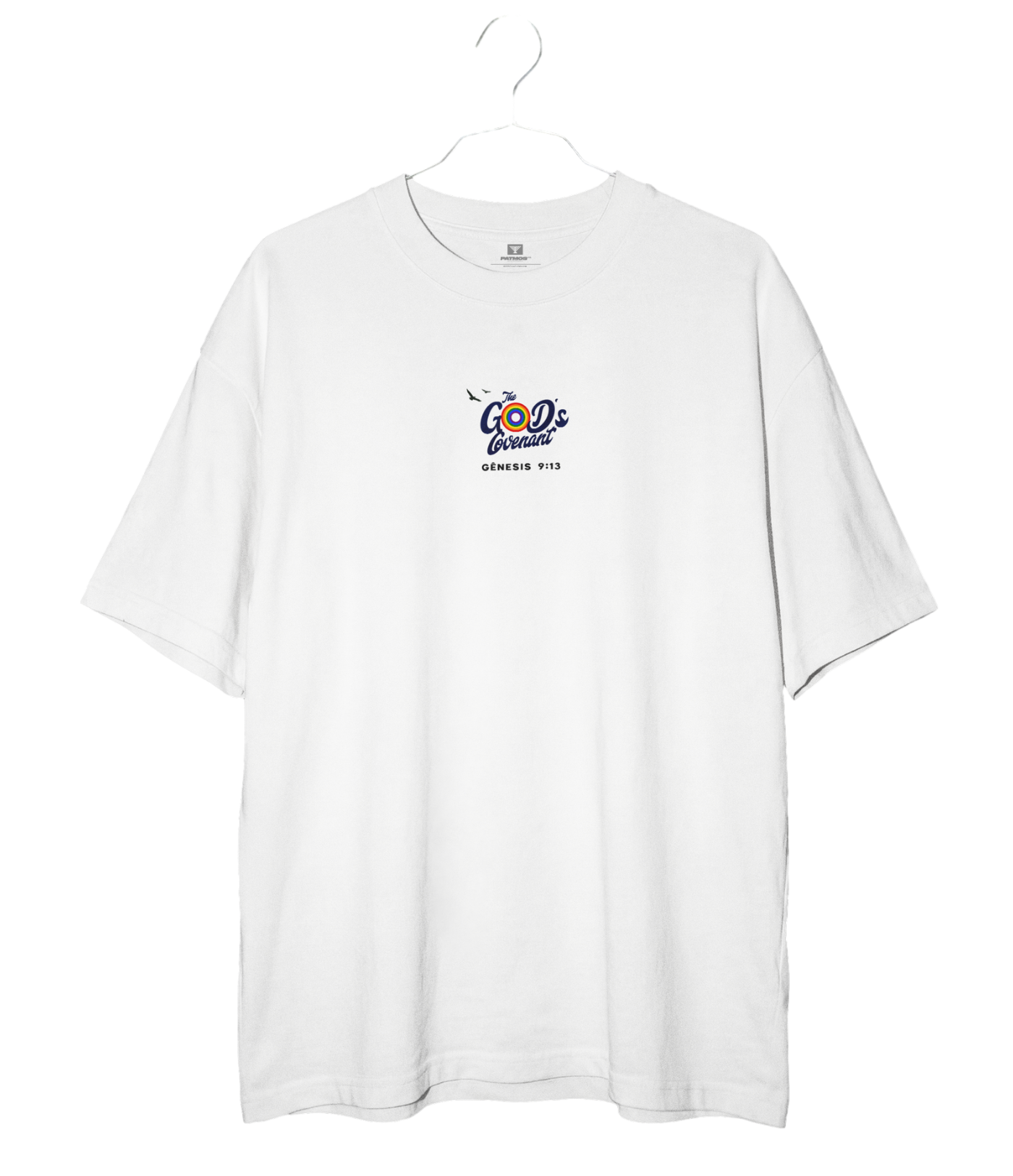 Camiseta Oversized Pesada God's Covenant Patmos Co.
