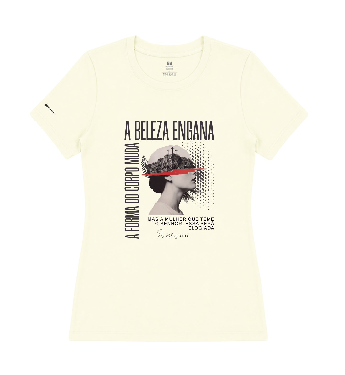Camiseta Feminina A Beleza Engana Patmos Co. - 100% Algodão Premium