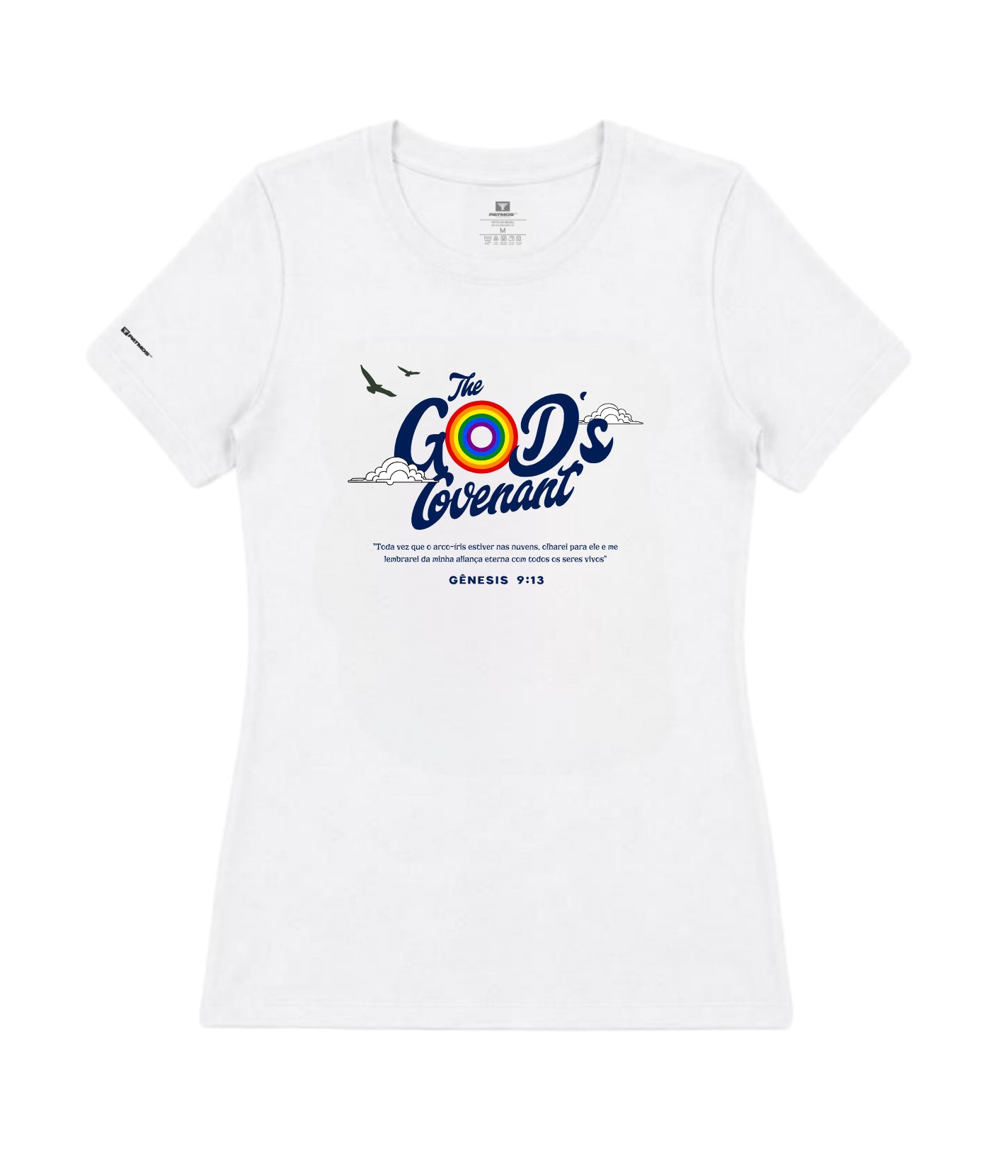 Camiseta Feminina God's Covenant Patmos Co.