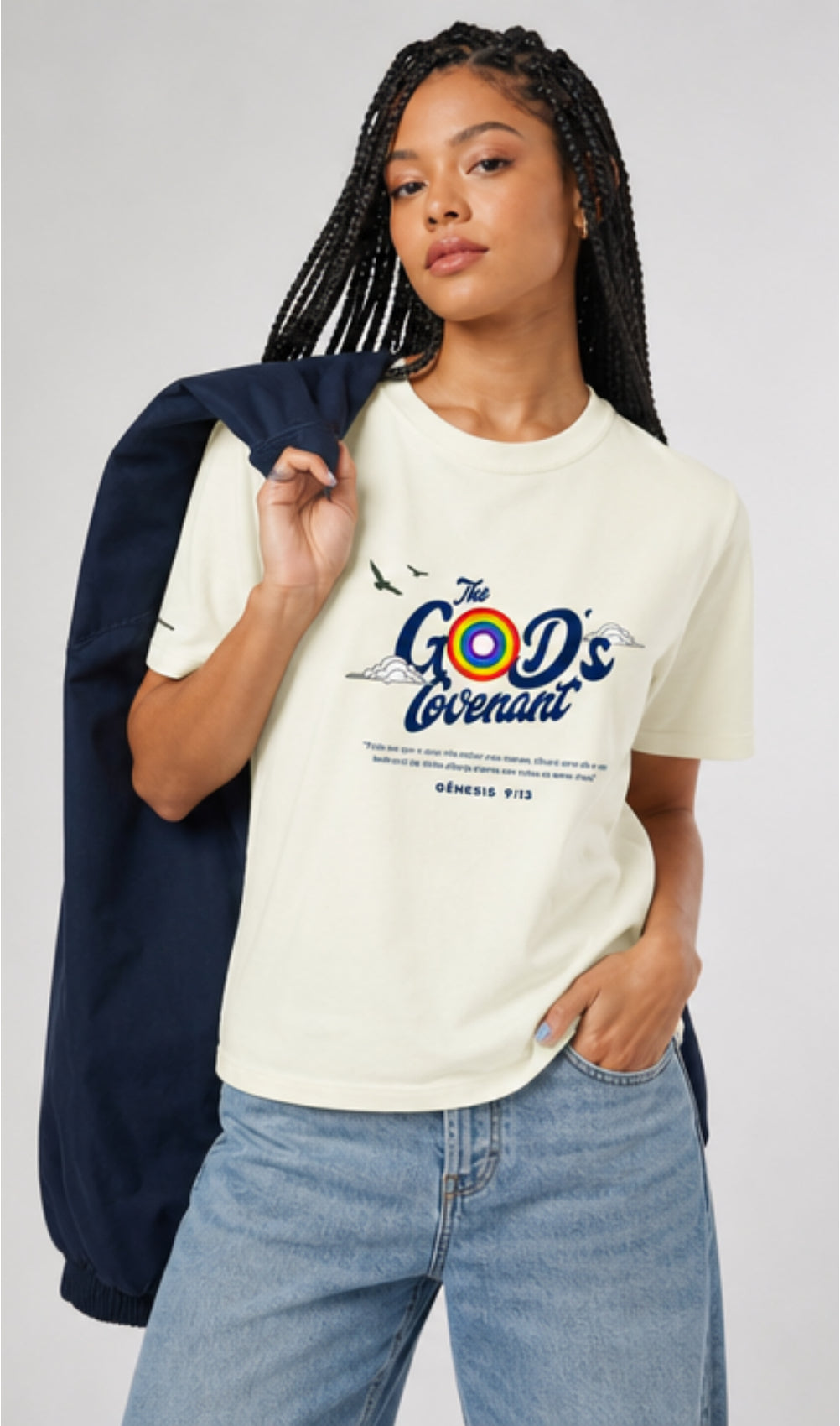 Camiseta Feminina God's Covenant Patmos Co.