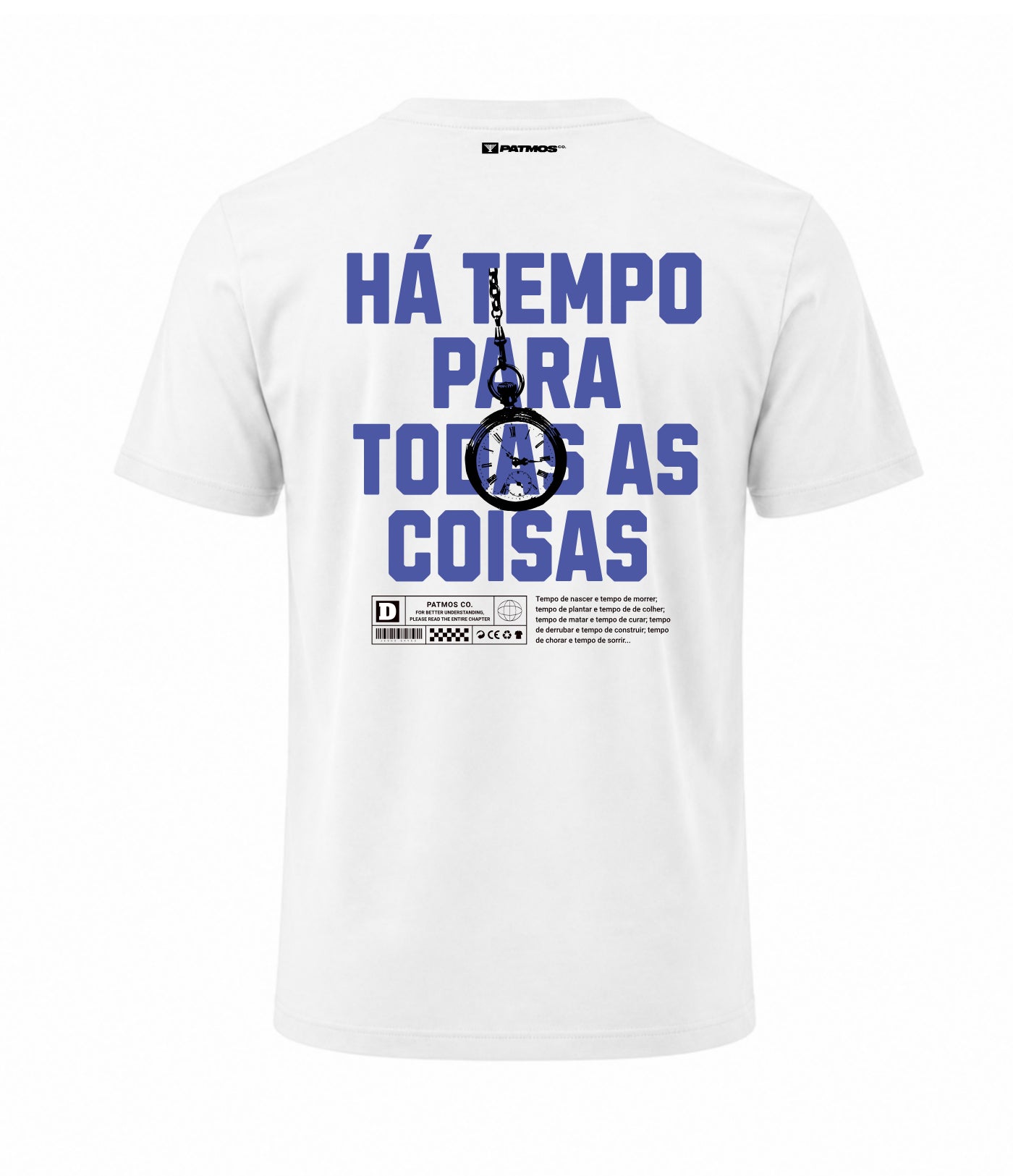 Camiseta Há Tempo Patmos Co.