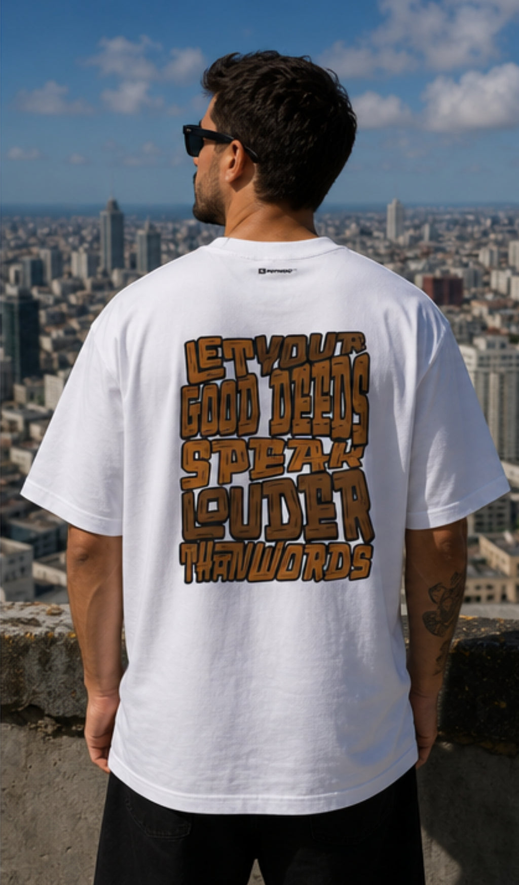 Camiseta Oversized Good Seeds Patmos Co. - 100% Algodão Premium 240g