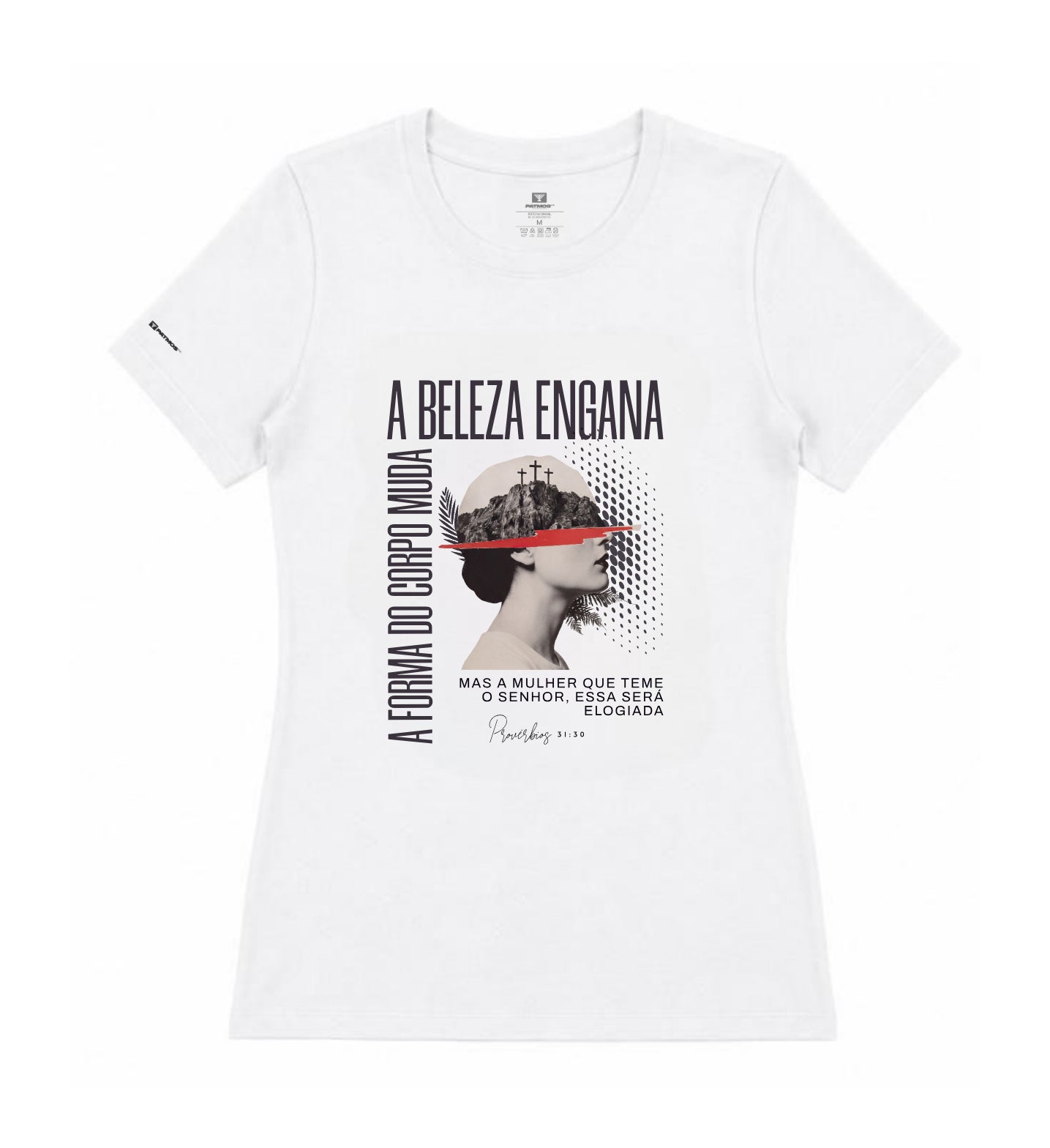 Camiseta Feminina A Beleza Engana Patmos Co. - 100% Algodão Premium