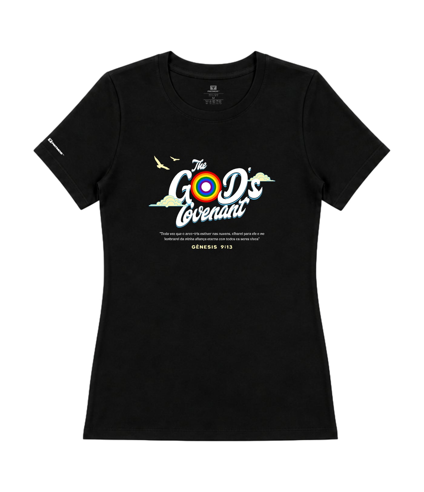Camiseta Feminina God's Covenant Patmos Co.