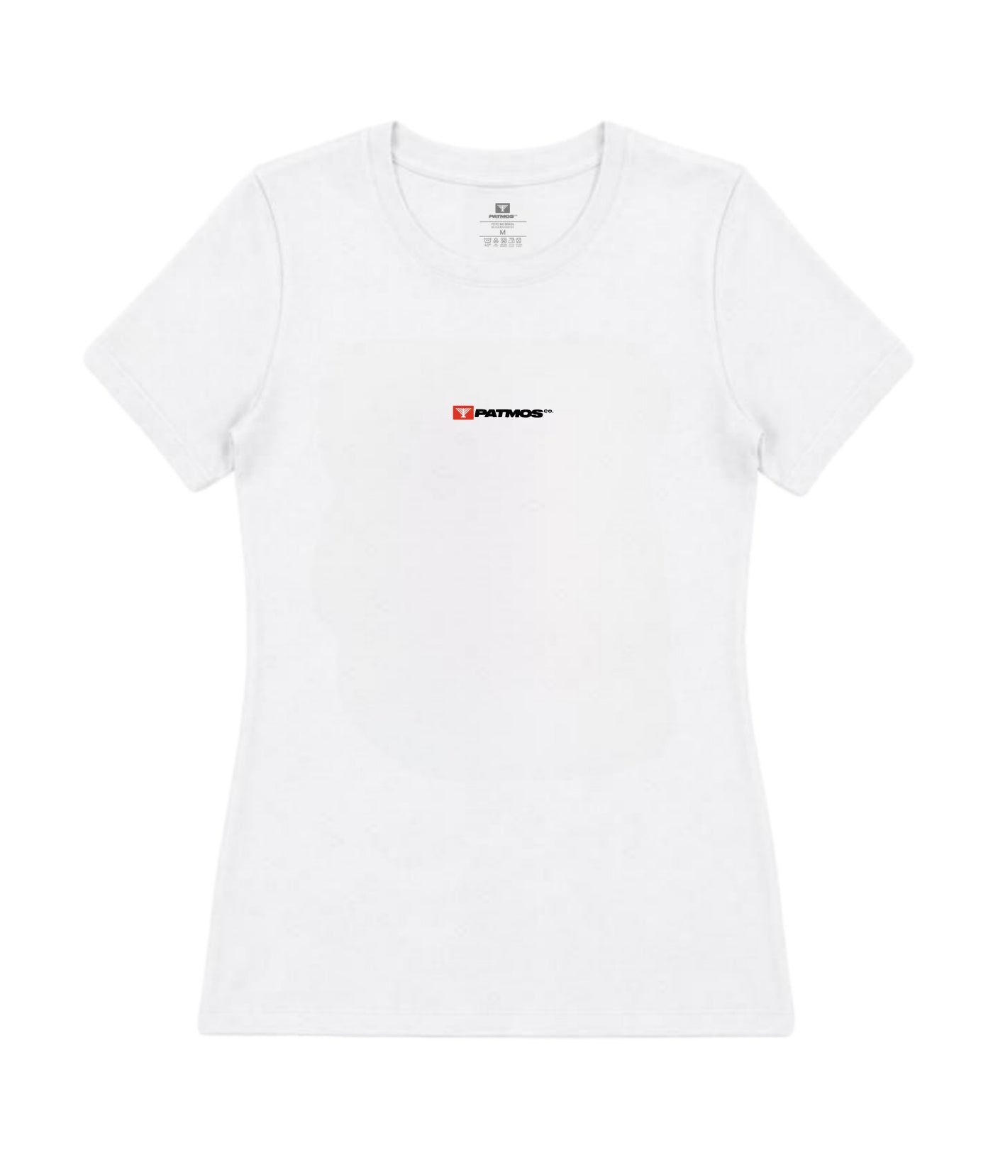 Camiseta Feminina Patmos Co. Logo Pequena