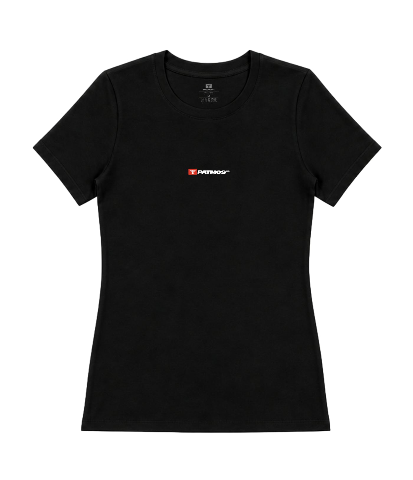 Camiseta Feminina Patmos Co. Logo Pequena