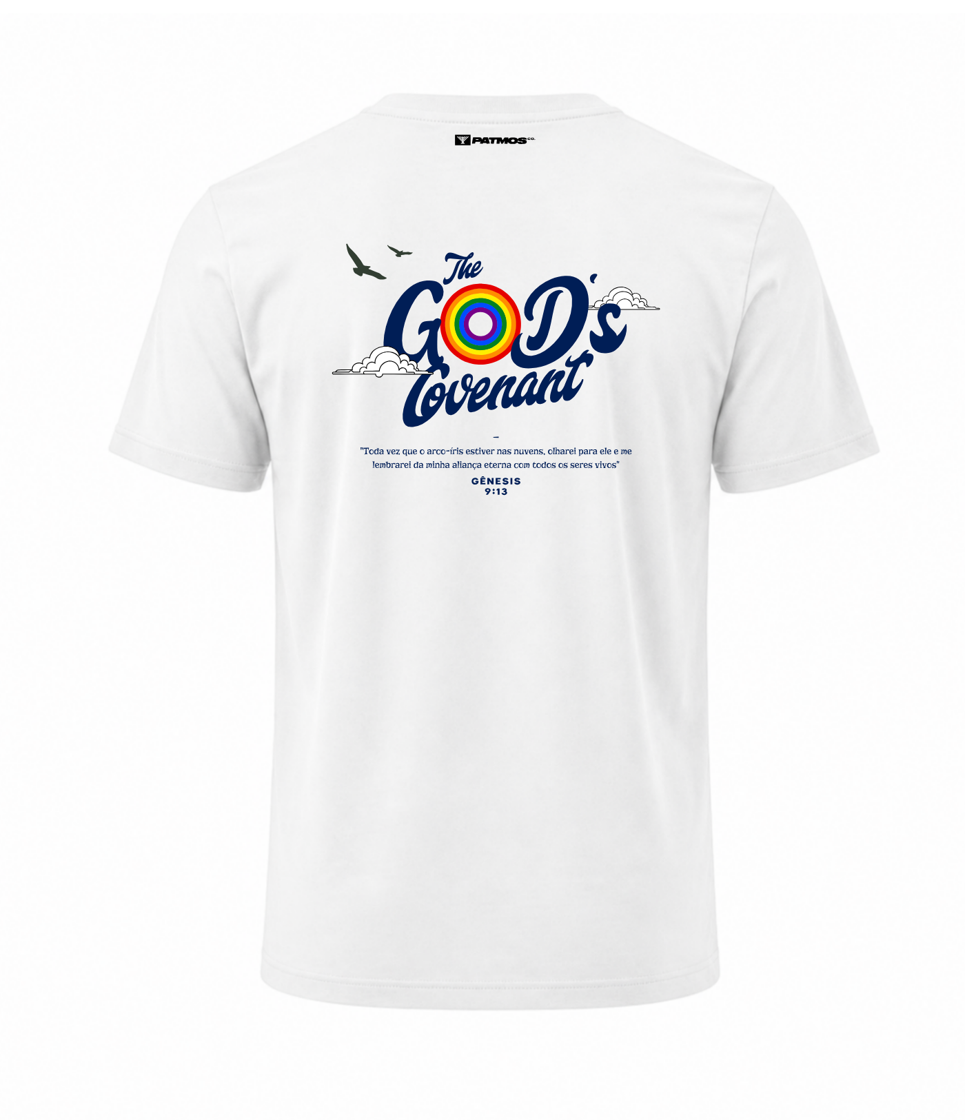 Camiseta God's Covenant Patmos Co.
