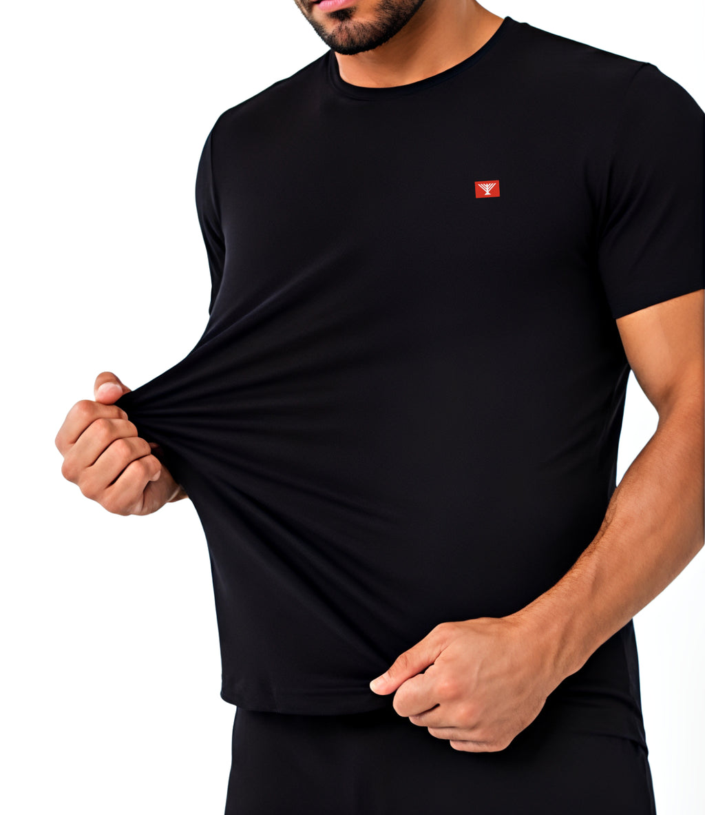 Camiseta Essential EarthFiber™ Patmos Co. - Força da Natureza, Elegância Urbana