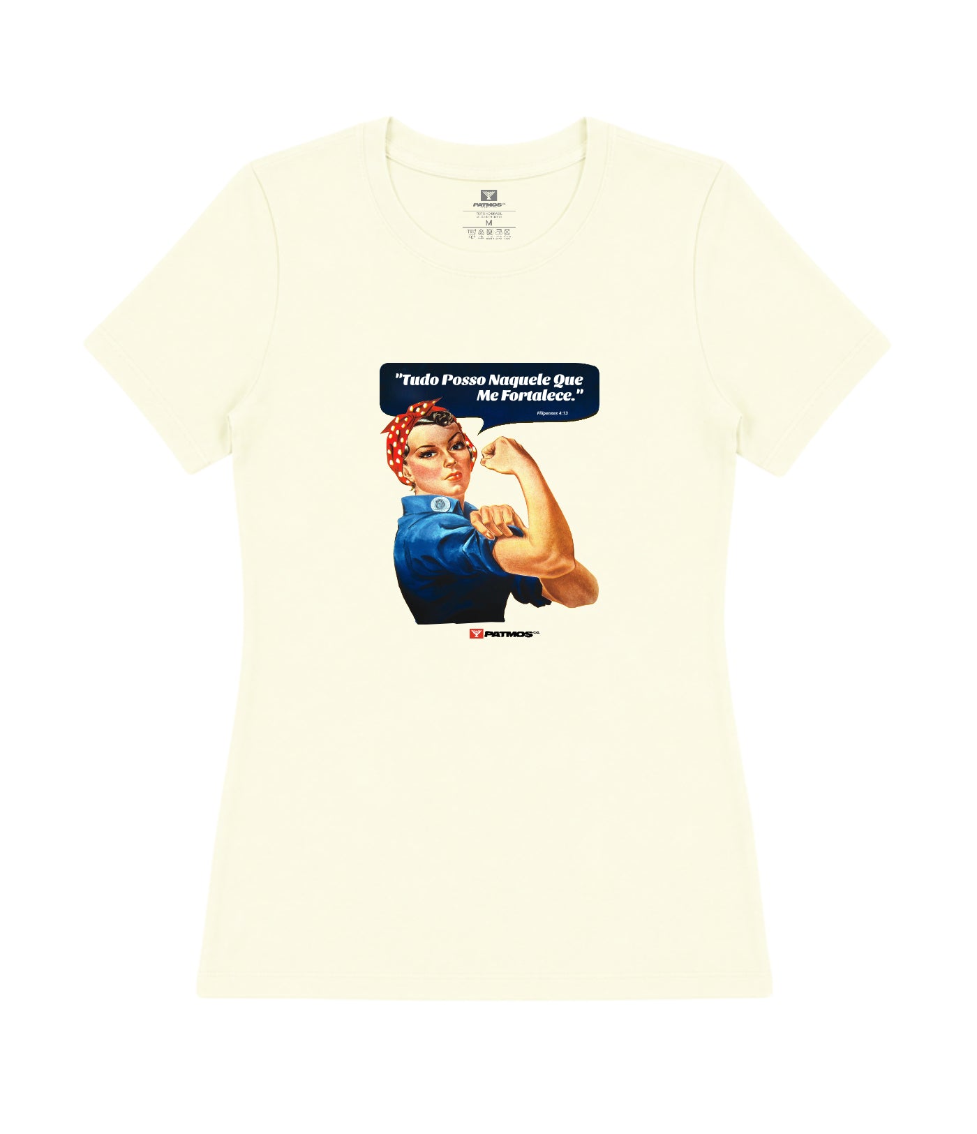 Camiseta Feminina Rosie Riveter Patmos Co.