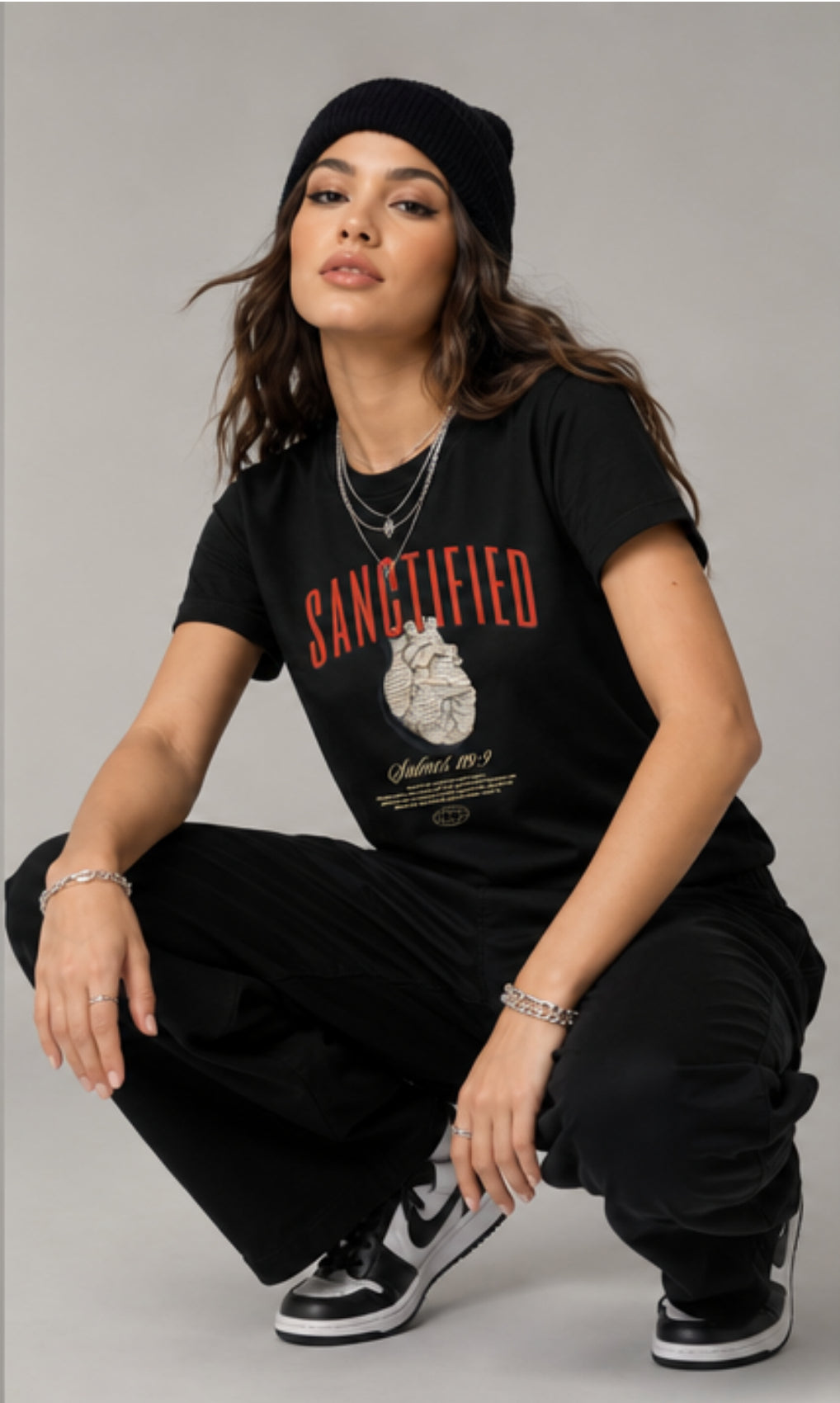 Camiseta Feminina Sanctified Patmos Co.