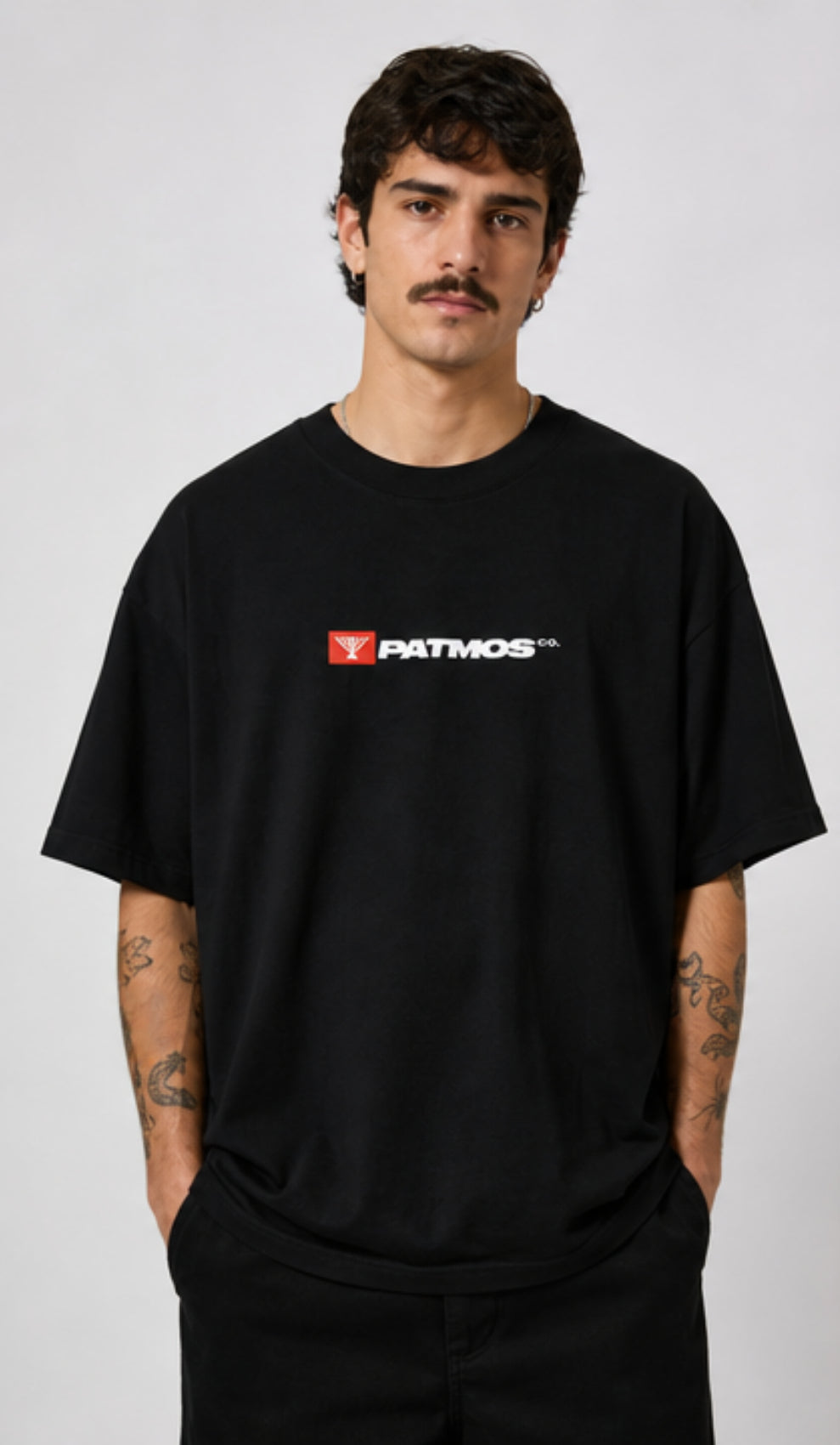 Camiseta Oversized Pesada Patmos Co.