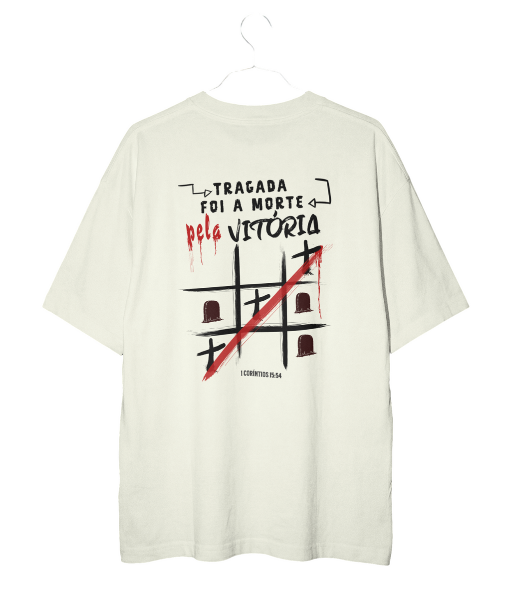 Camiseta Oversized Pesada Tragada Foi a Morte Patmos Co.