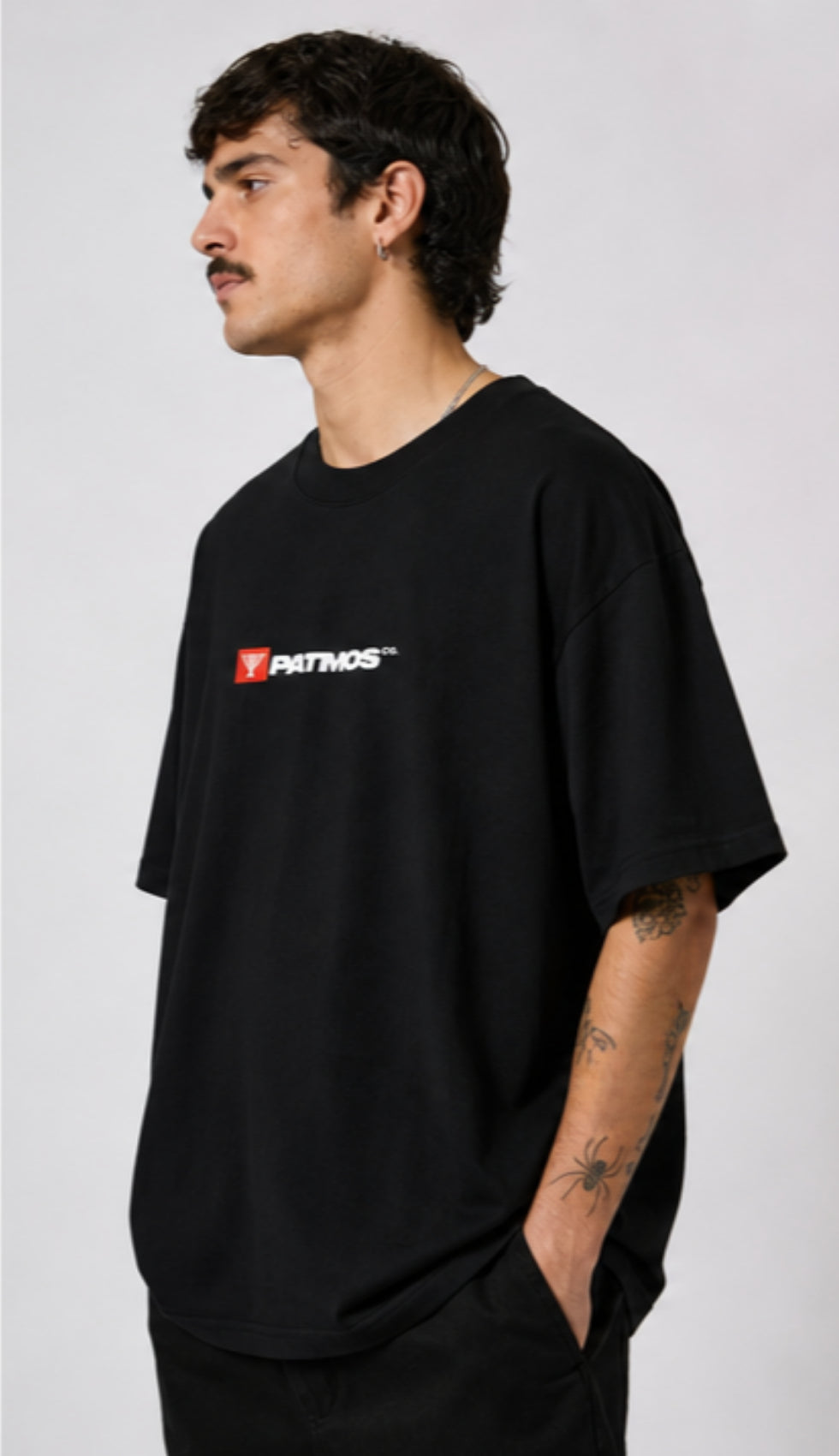 Camiseta Oversized Pesada Patmos Co.