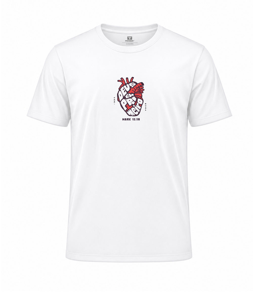 Camiseta Deus em Primeiro Patmos Co.