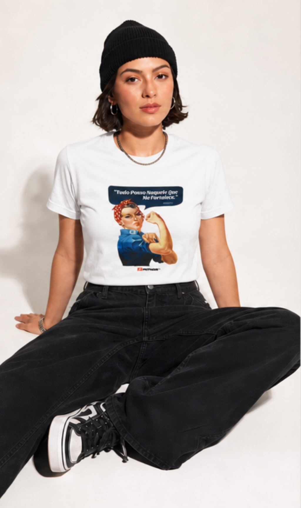 Camiseta Feminina Rosie Riveter Patmos Co.