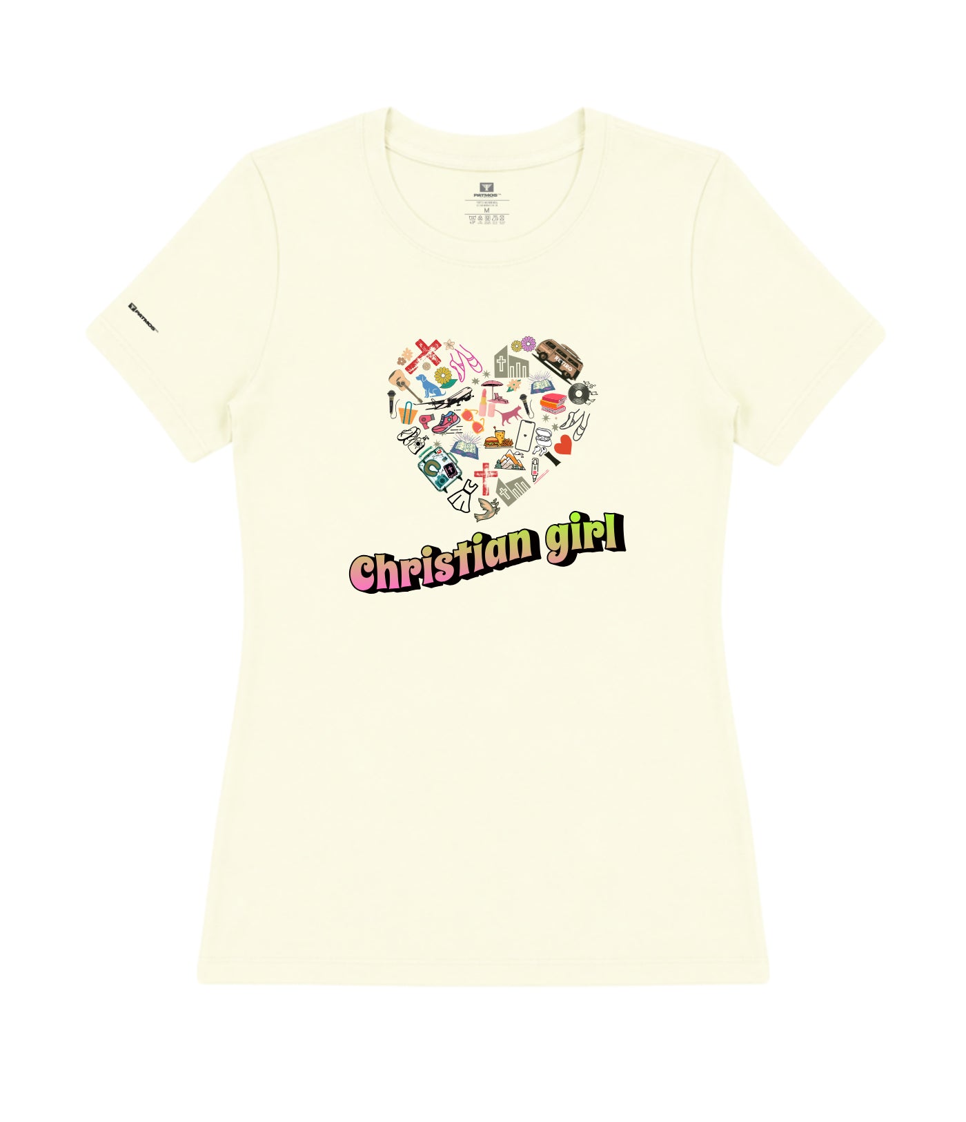 Camiseta Feminina Christian Girl Patmos Co.