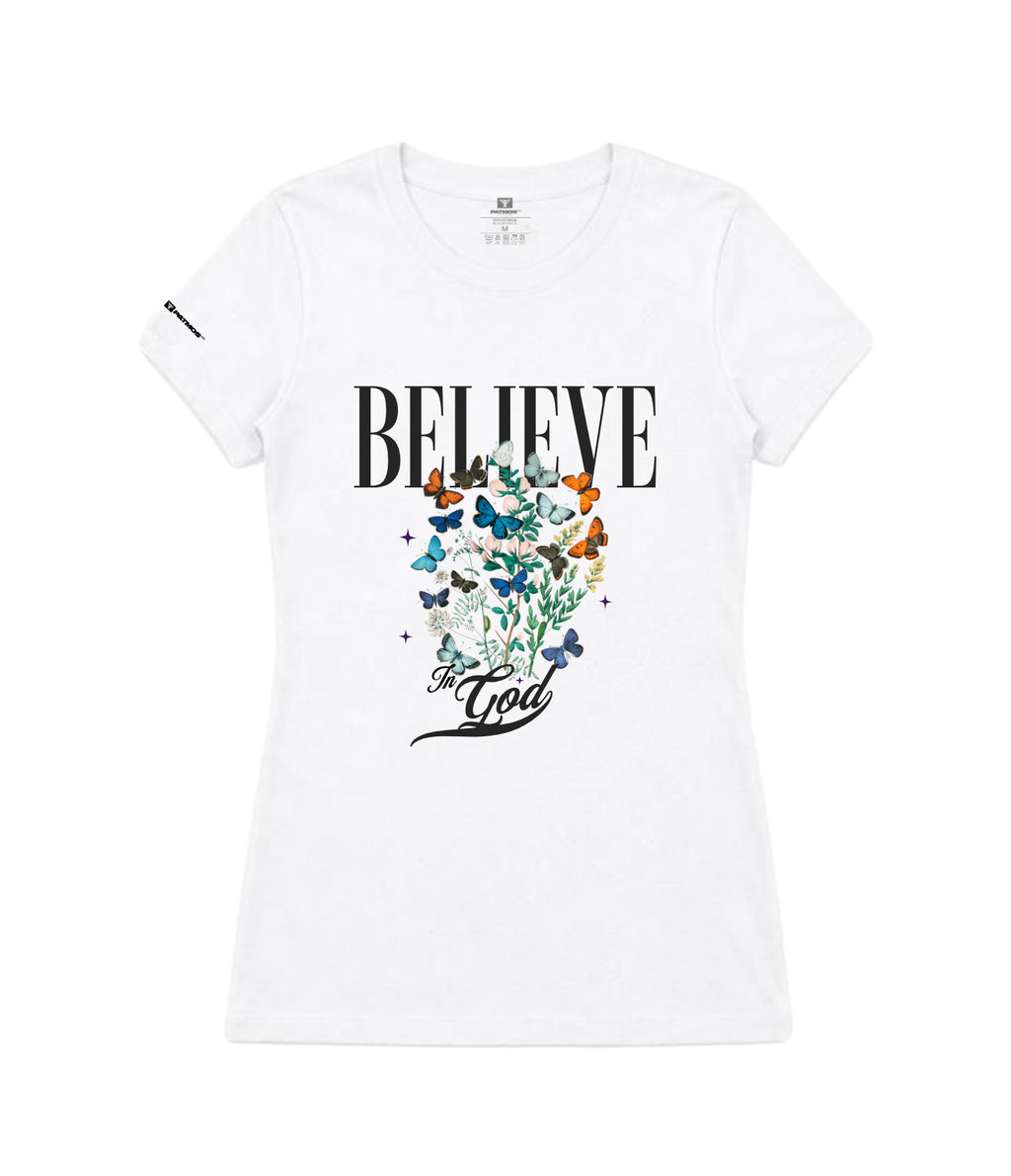 Camiseta Feminina Patmos Co. Panapaná  - 100% Algodão Premium