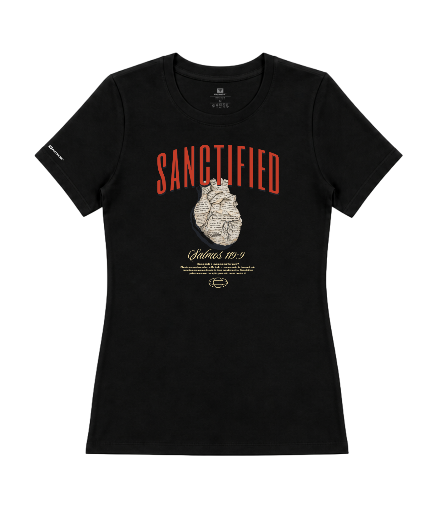 Camiseta Feminina Sanctified Patmos Co.