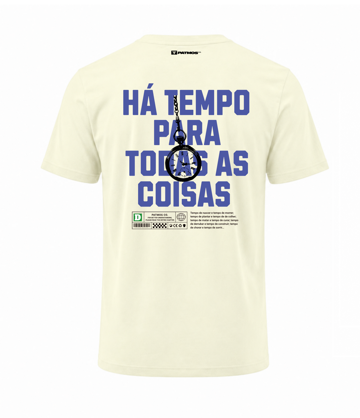 Camiseta Há Tempo Patmos Co.