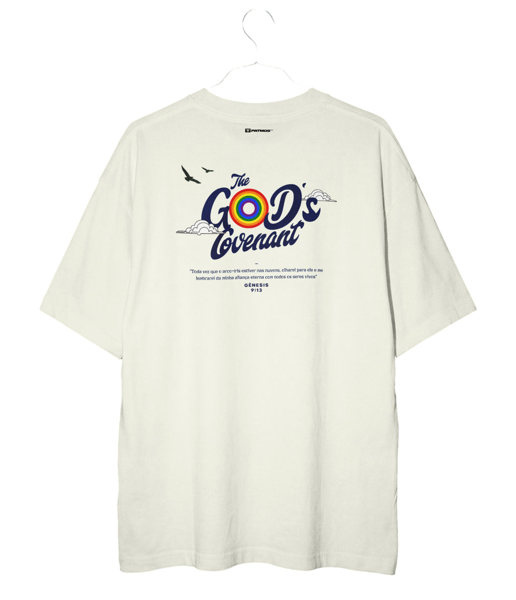 Camiseta Oversized Pesada God's Covenant Patmos Co.