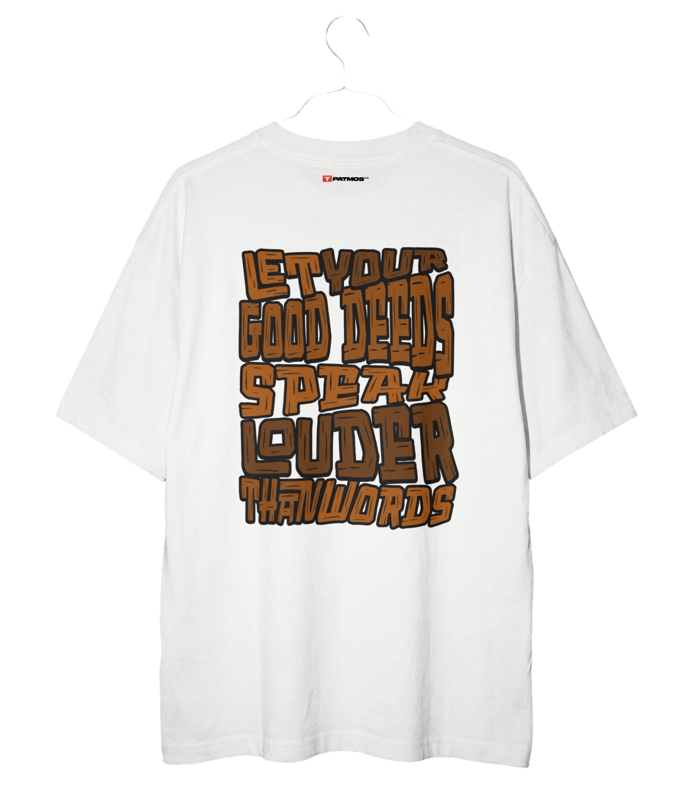Camiseta Oversized Good Seeds Patmos Co. - 100% Algodão Premium 240g