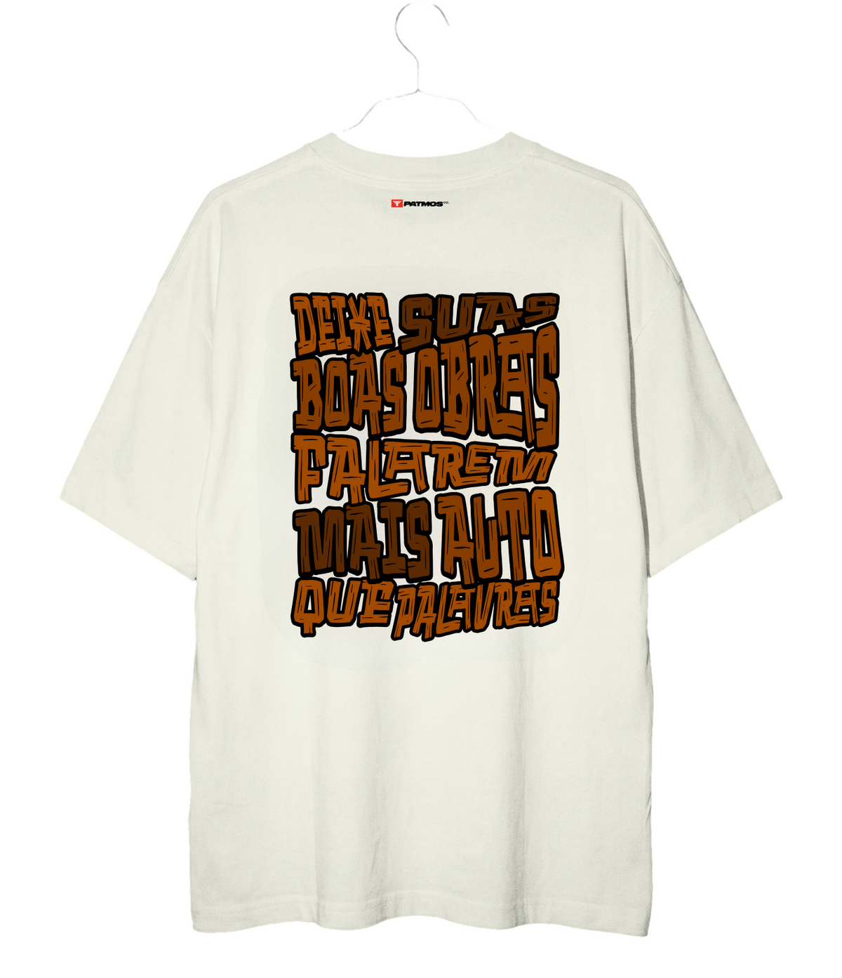 Camiseta Oversized Pesada Boas Obras Patmos Co.