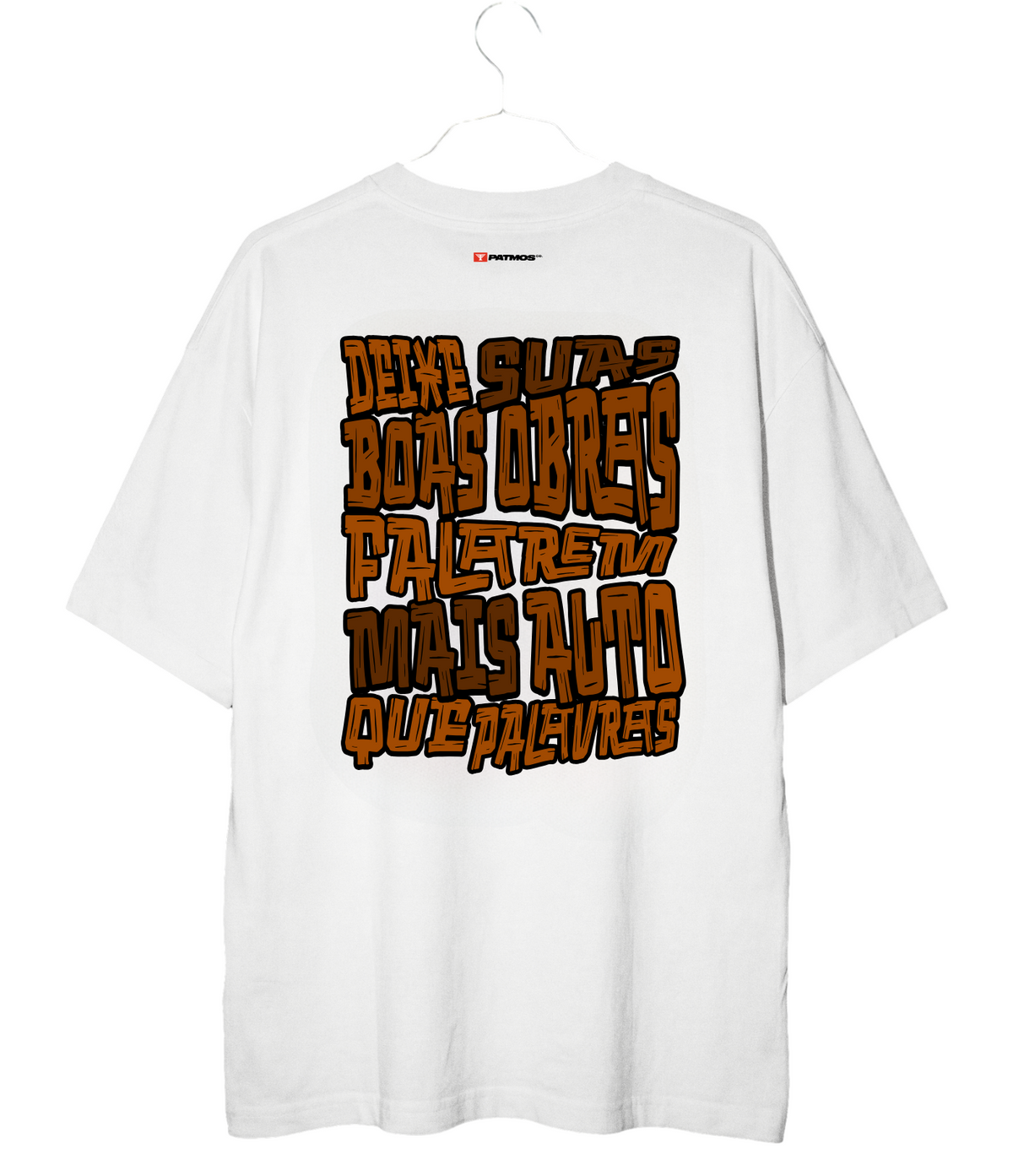 Camiseta Oversized Pesada Boas Obras Patmos Co.