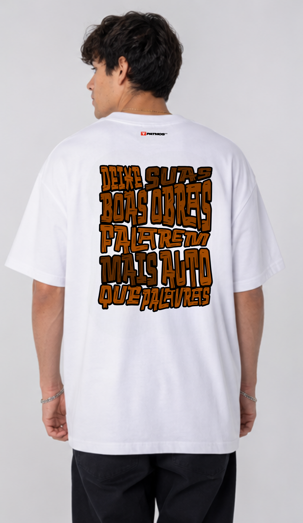 Camiseta Oversized Pesada Boas Obras Patmos Co.