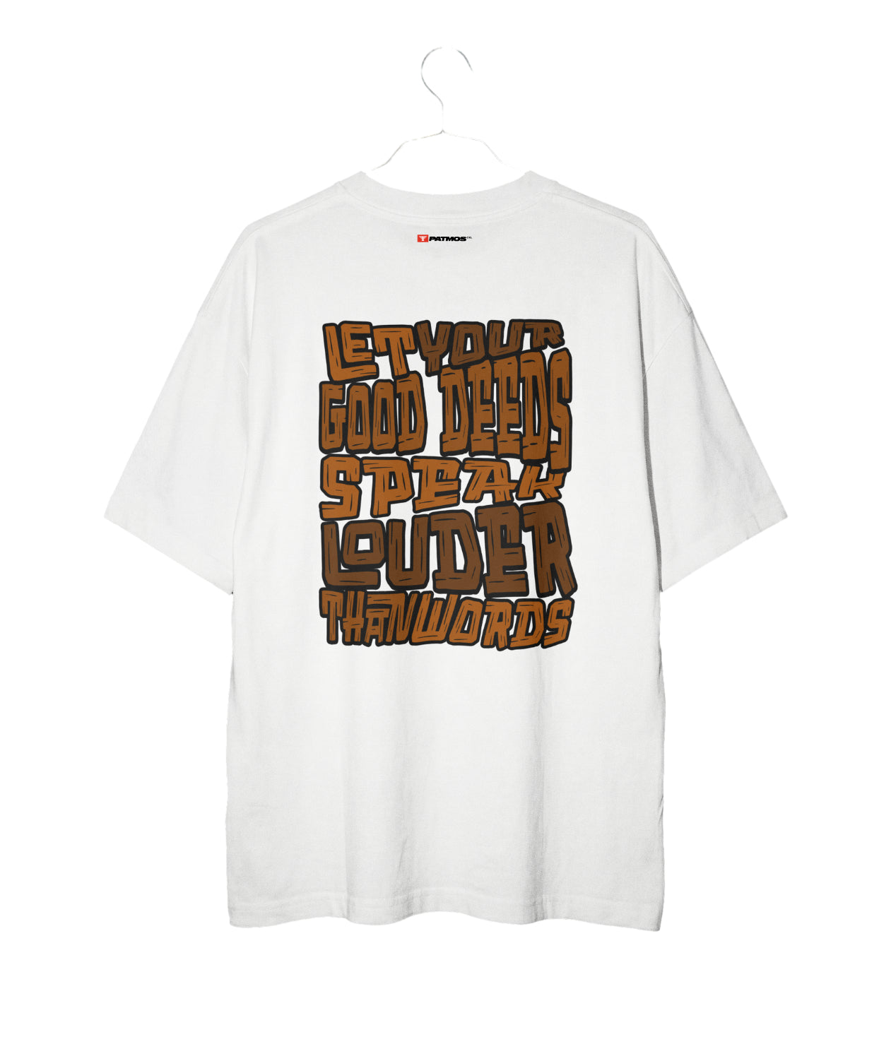 Camiseta Oversized Good Seeds Patmos Co. - 100% Algodão Premium 240g