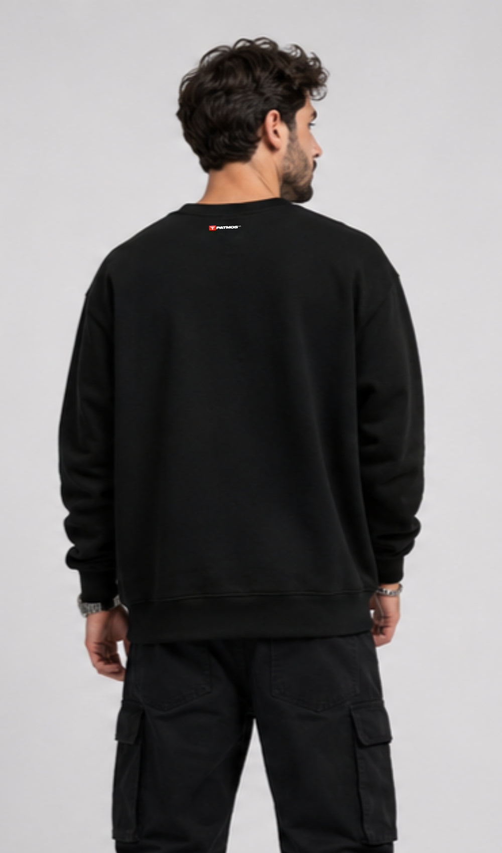 Moletom Sweatshirt Yeshua Vermelho Patmos Co.