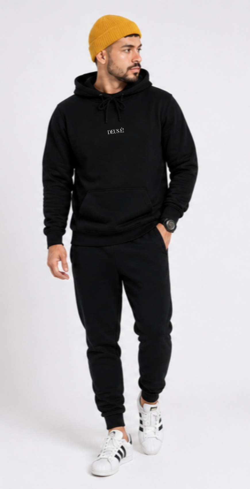 Moletom Hoodie Eu Sou Patmos Co.