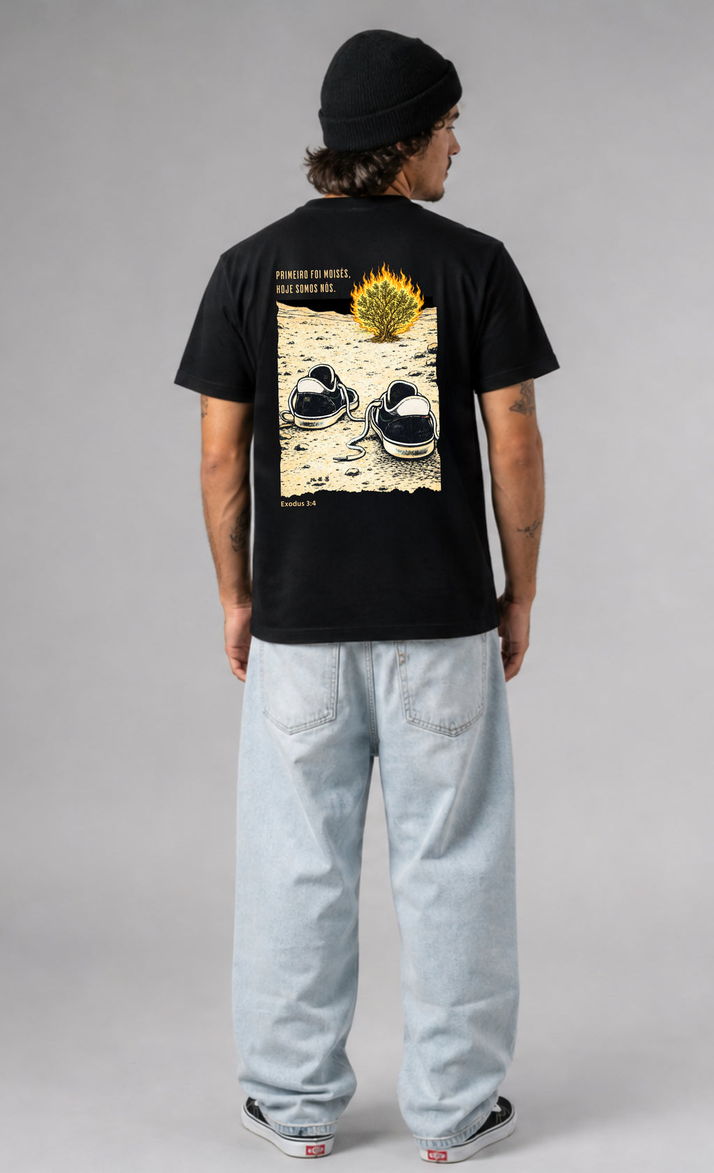 Camiseta Masculina Eis-me Aqui Patmos Co.