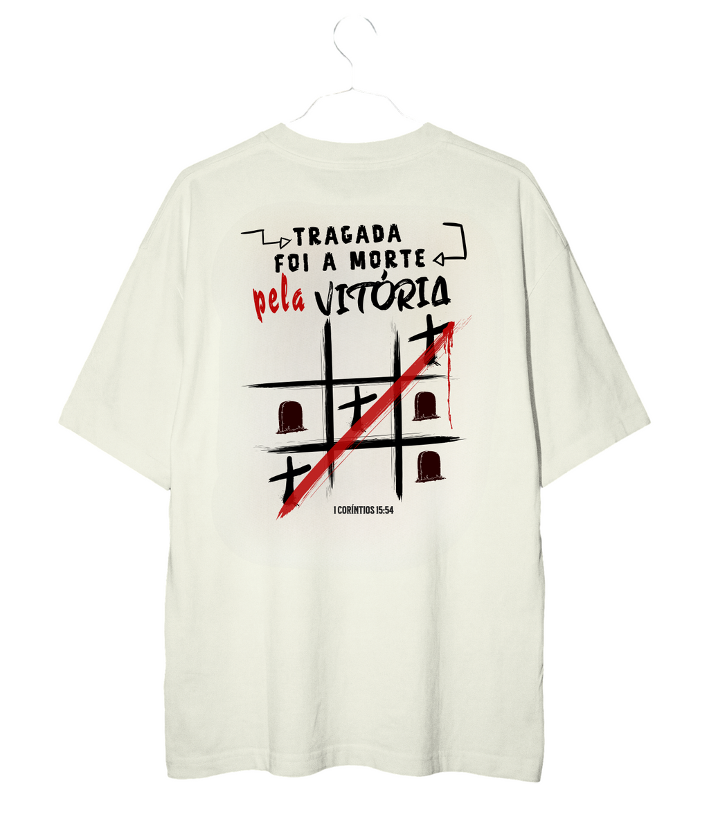 Camiseta Oversized Pesada Tragada Foi a Morte Patmos Co.