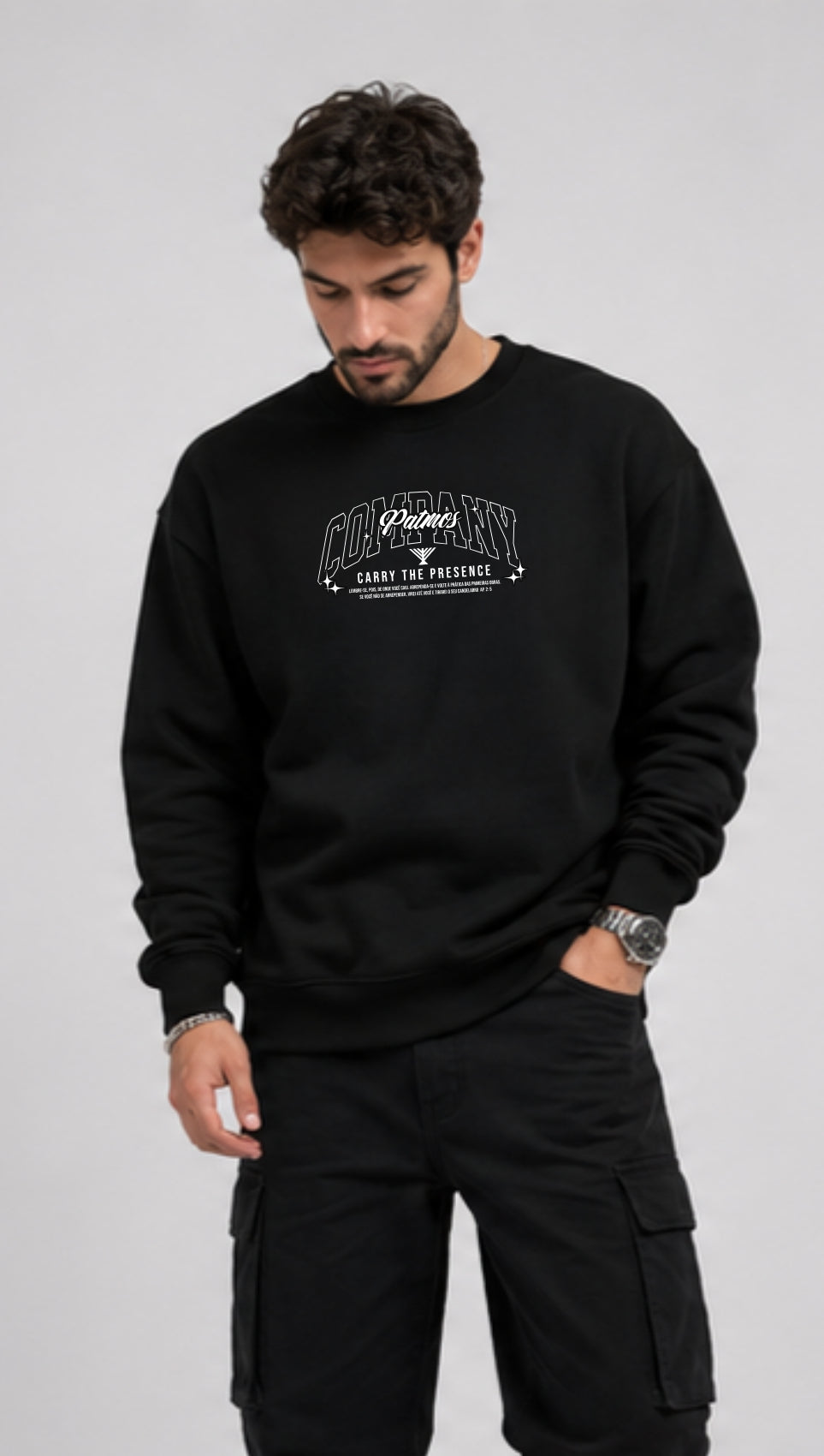 Moletom Sweatshirt Patmos Company
