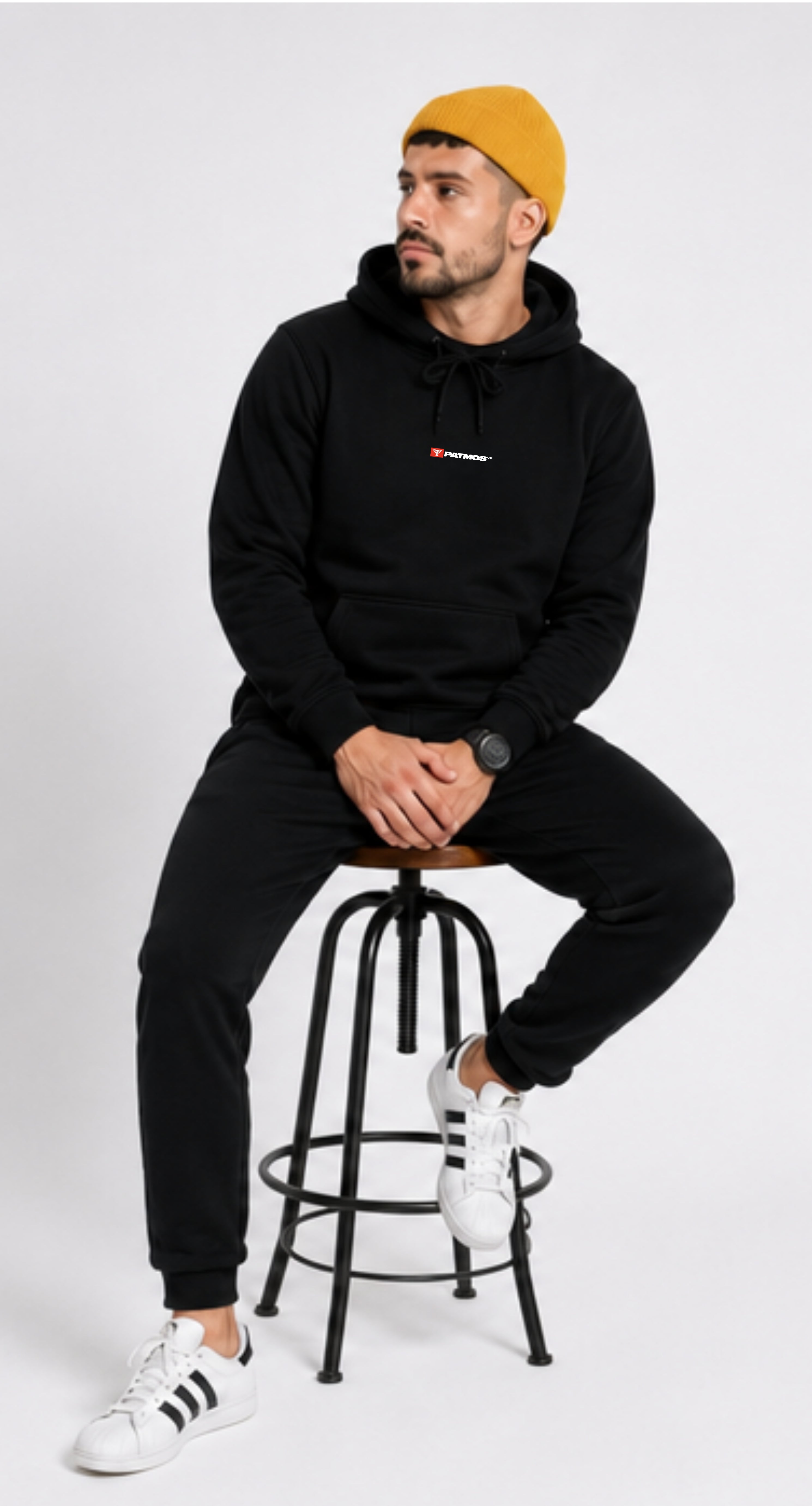 Moletom Hoodie Eu Sou Patmos Co.