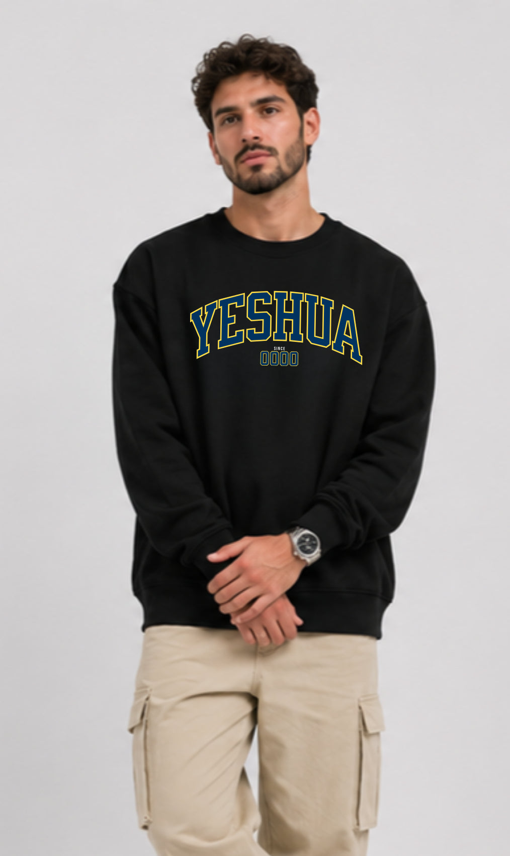 Moletom Sweatshirt Yeshua Patmos Co.