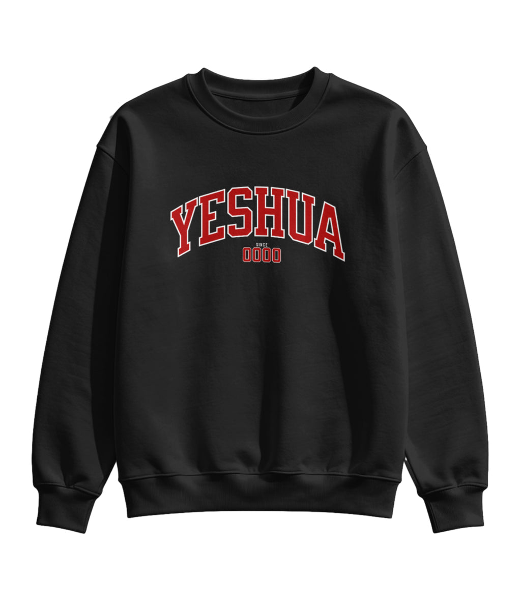 Moletom Sweatshirt Yeshua Vermelho Patmos Co.