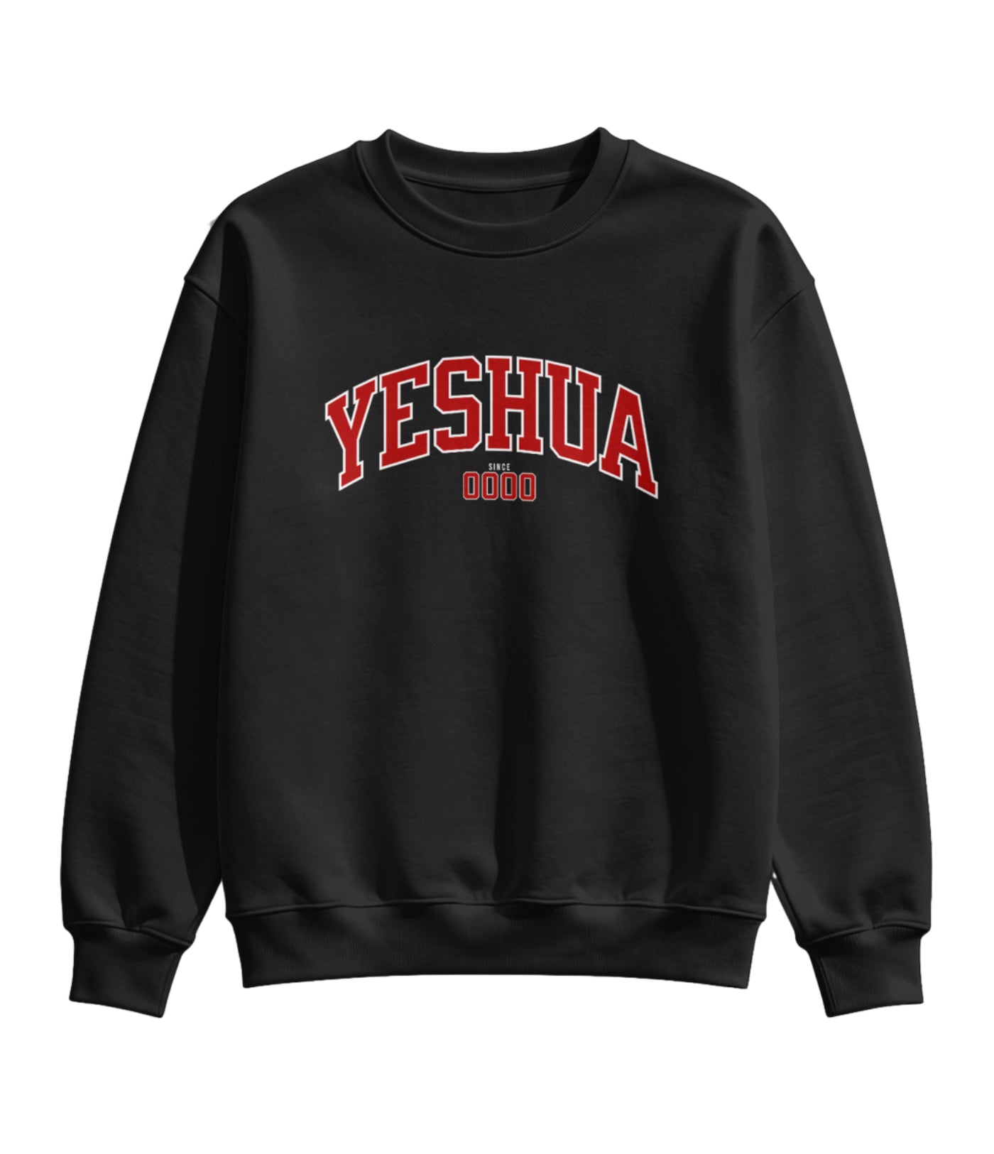 Moletom Sweatshirt Yeshua Vermelho Patmos Co.