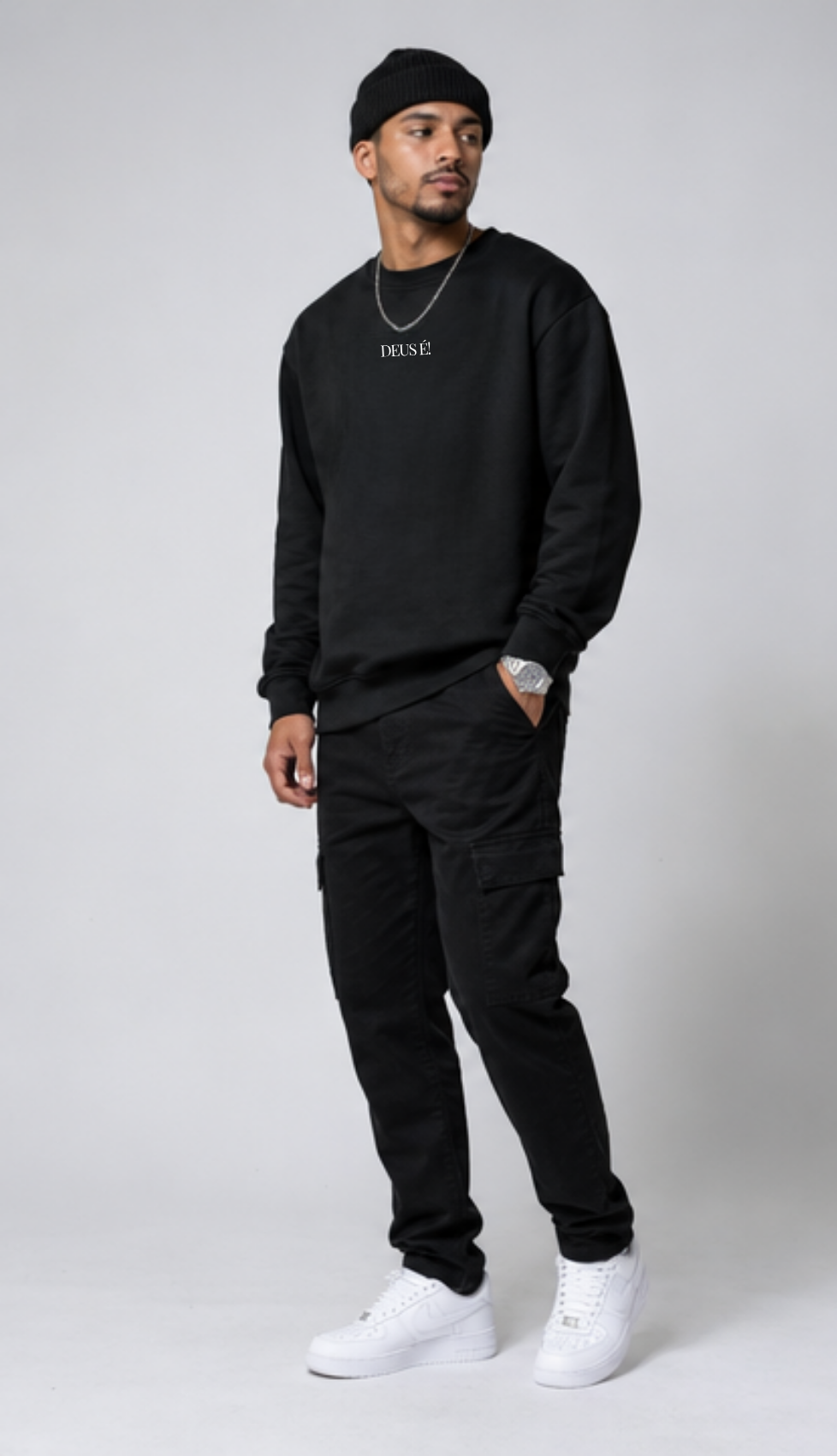 Moletom Sweatshirt Eu Sou o Que Sou Patmos Co.