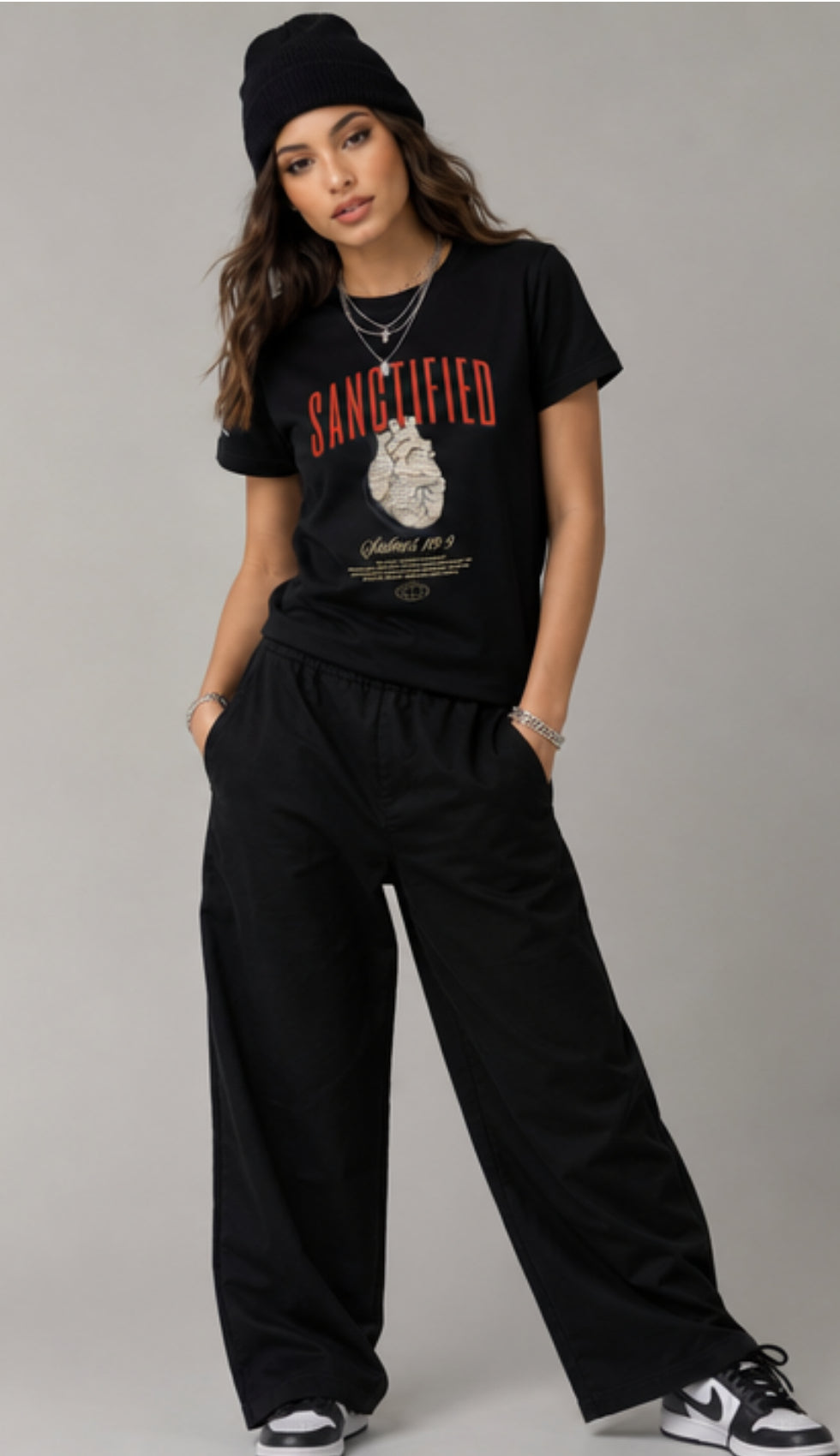 Camiseta Feminina Sanctified Patmos Co.
