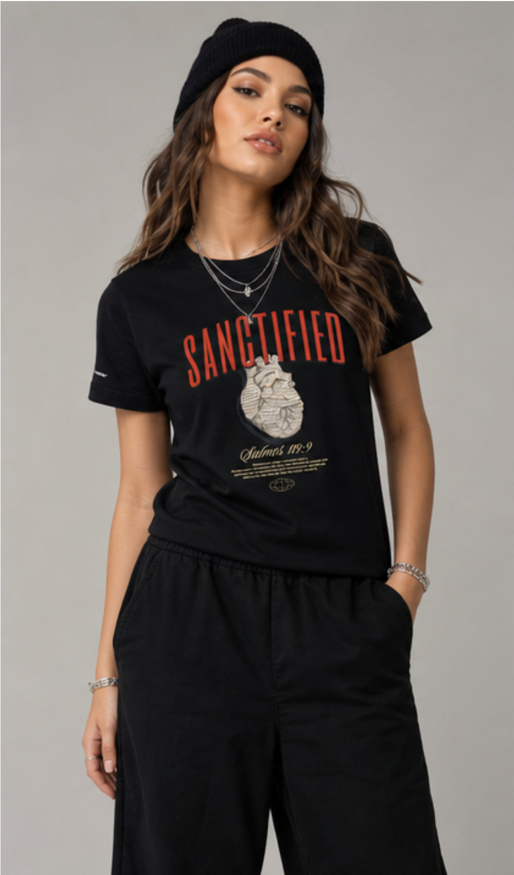 Camiseta Feminina Sanctified Patmos Co.