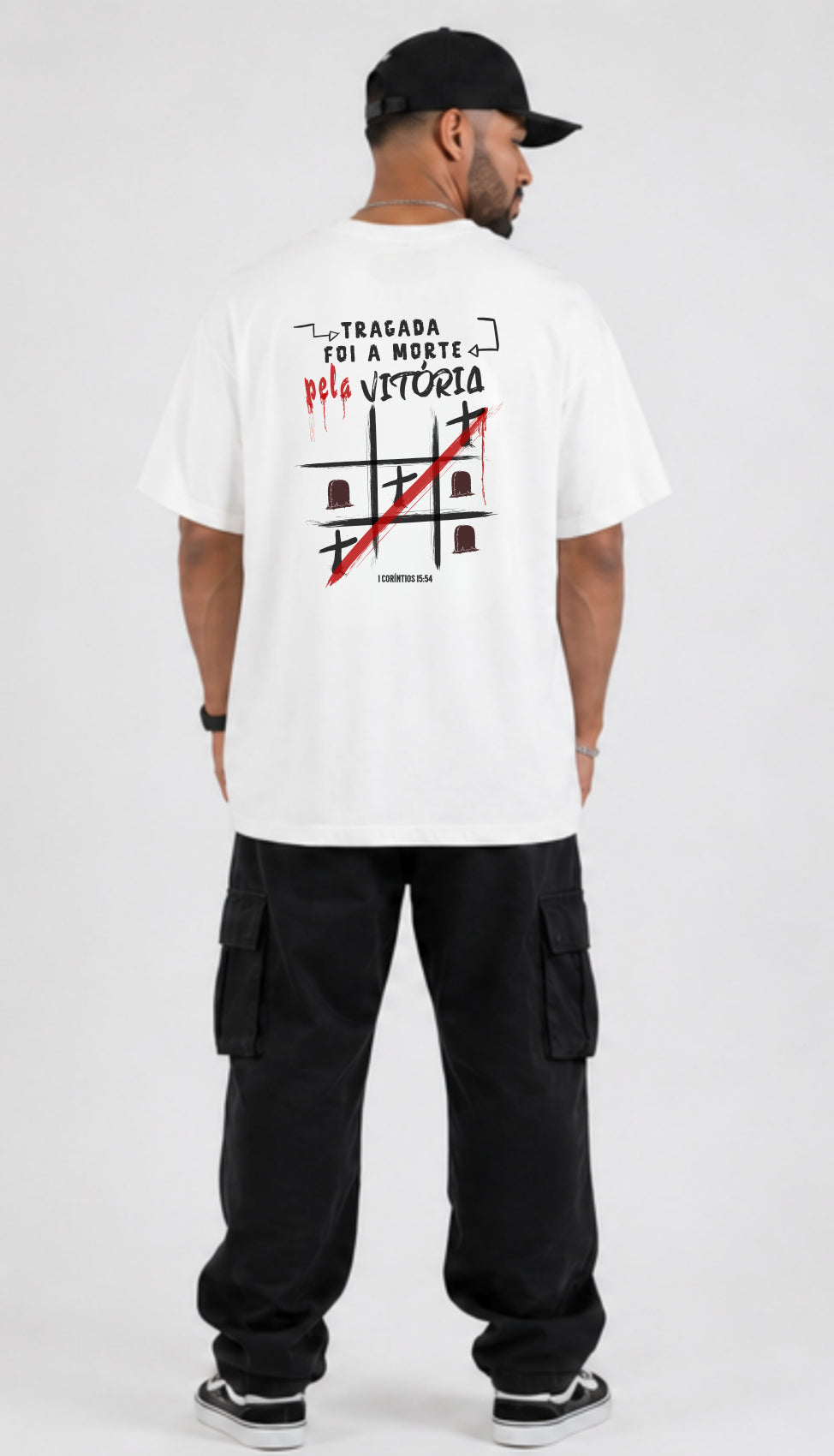 Camiseta Oversized Pesada Tragada Foi a Morte Patmos Co.