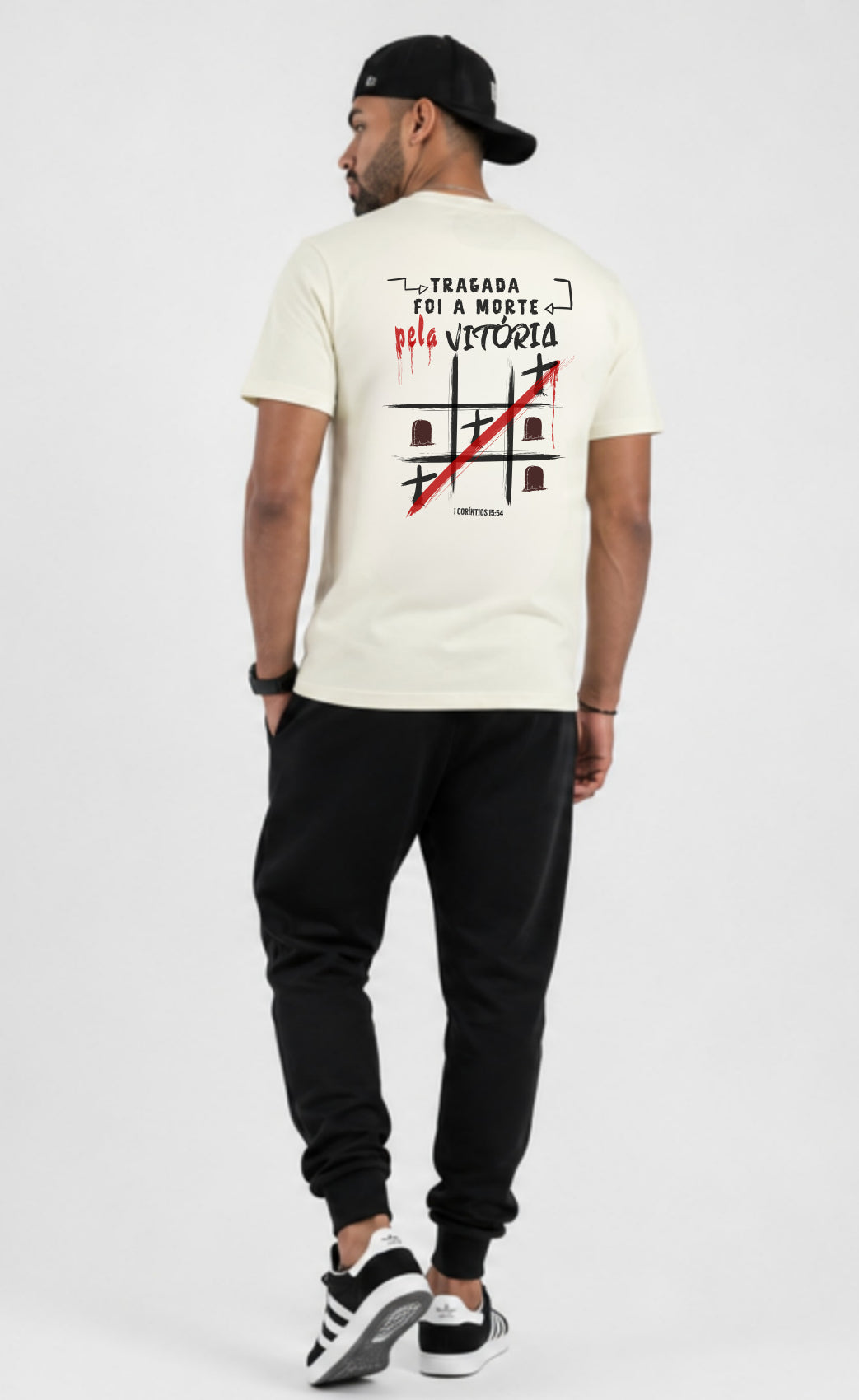 Camiseta Tragada Foi A Morte - Patmos Co.