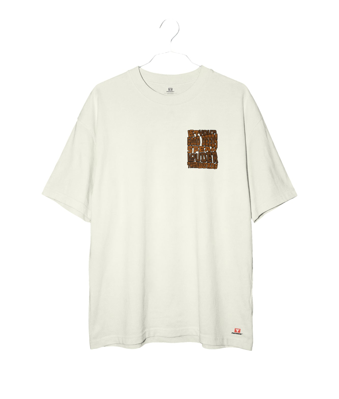 Camiseta Oversized Good Seeds Patmos Co. - 100% Algodão Premium 240g