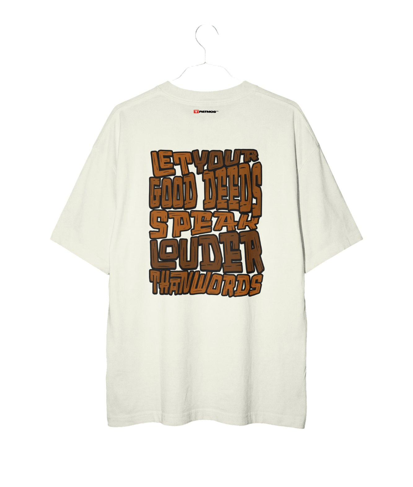 Camiseta Oversized Good Seeds Patmos Co. - 100% Algodão Premium 240g